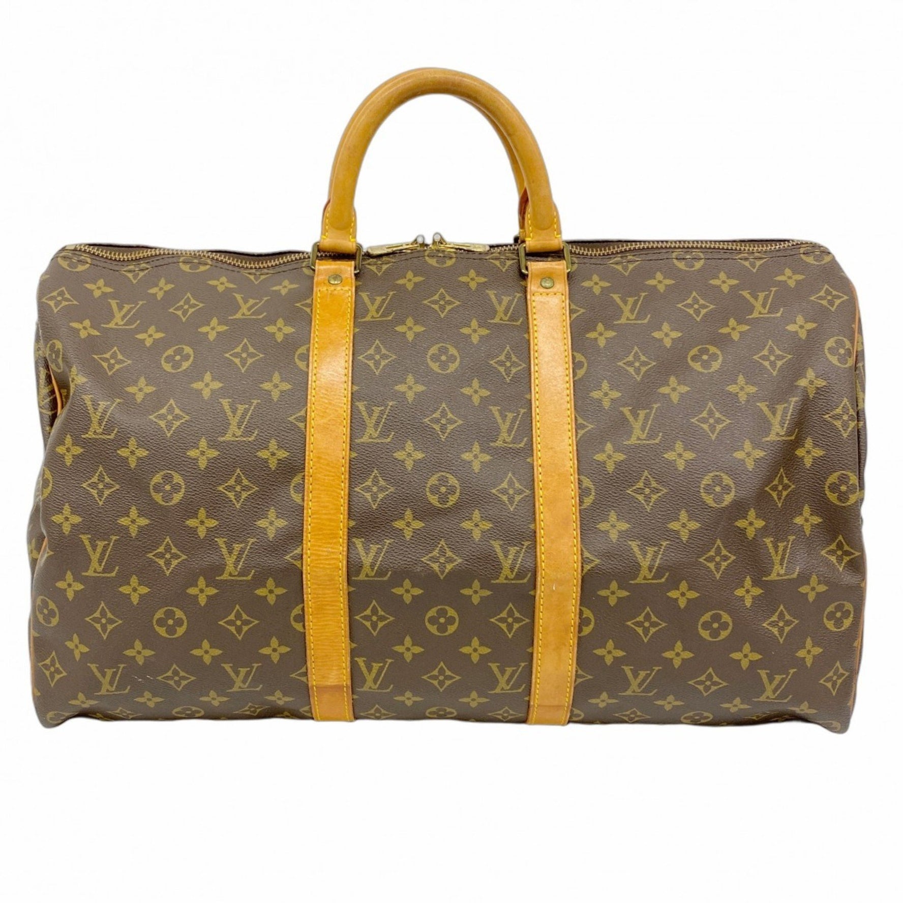 Louis Vuitton Monogram Keepall 50 Boston Bag Men's and
