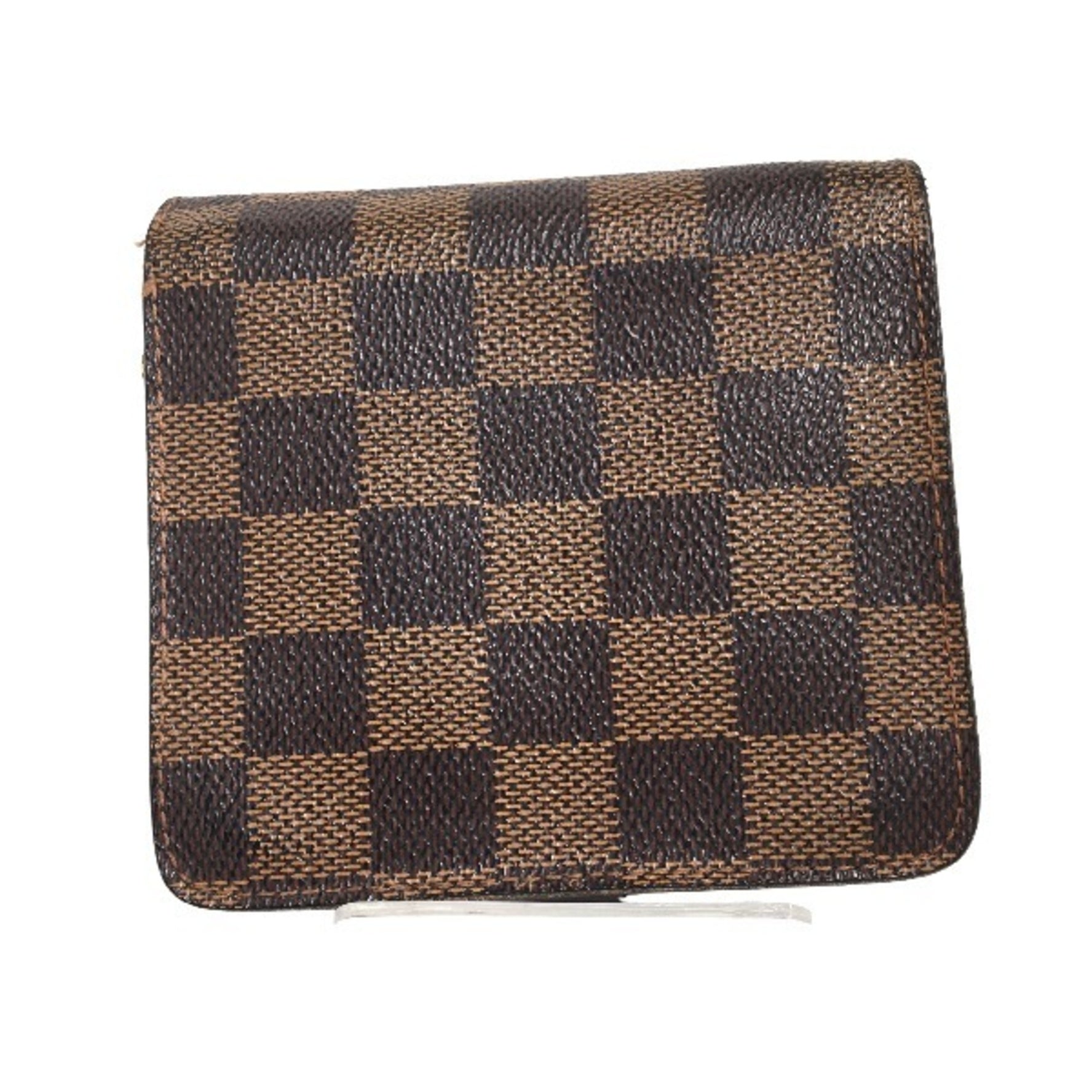 Louis Vuitton Card Pocket Zipper Wallet Damier Compact Zip Bifold LV