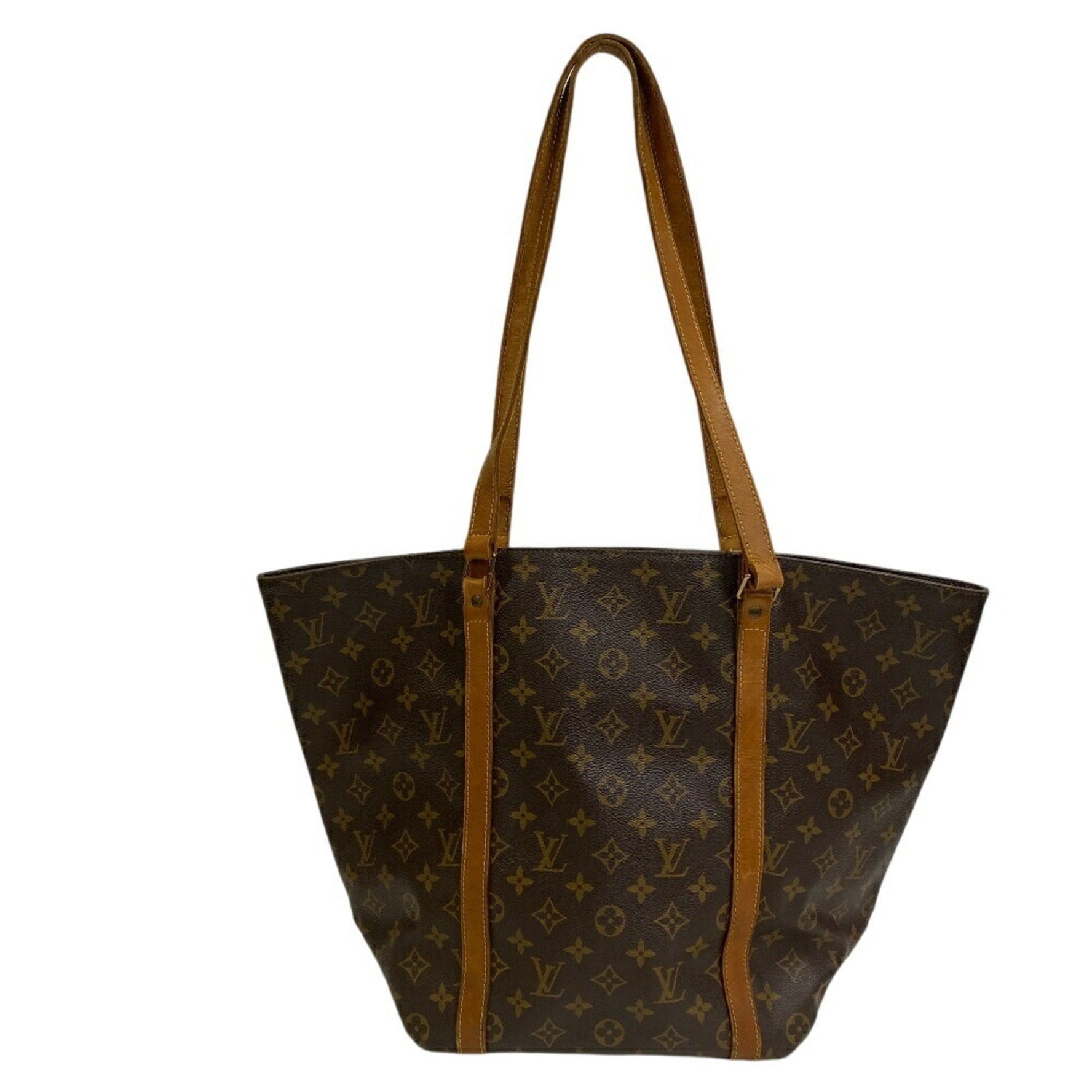 LOUIS VUITTON M51108 Sac Tote Bag Monogram Shoulder Women's Brown