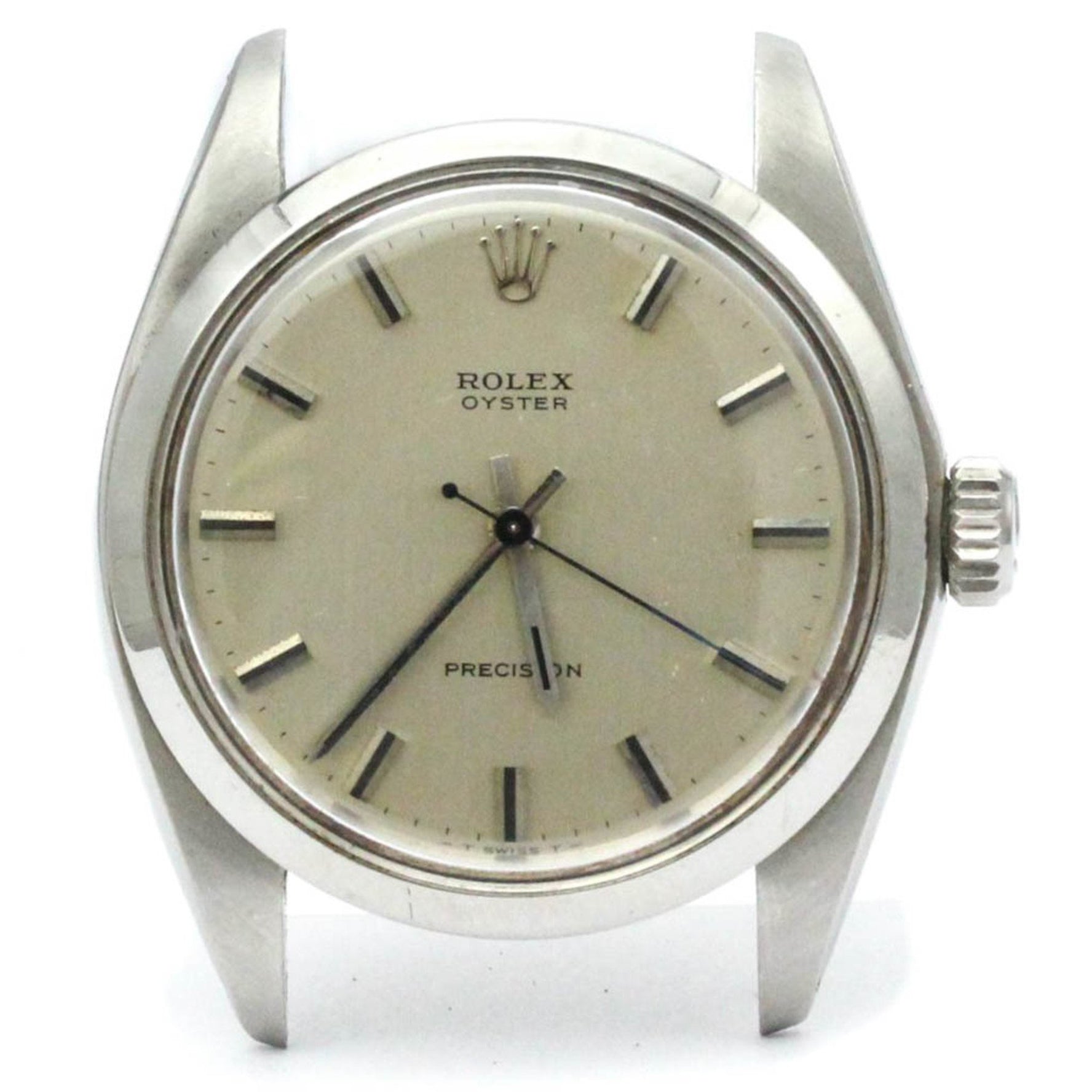 ROLEX Oyster Precision 6426 Stainless Steel Watch Head Only Vintage
