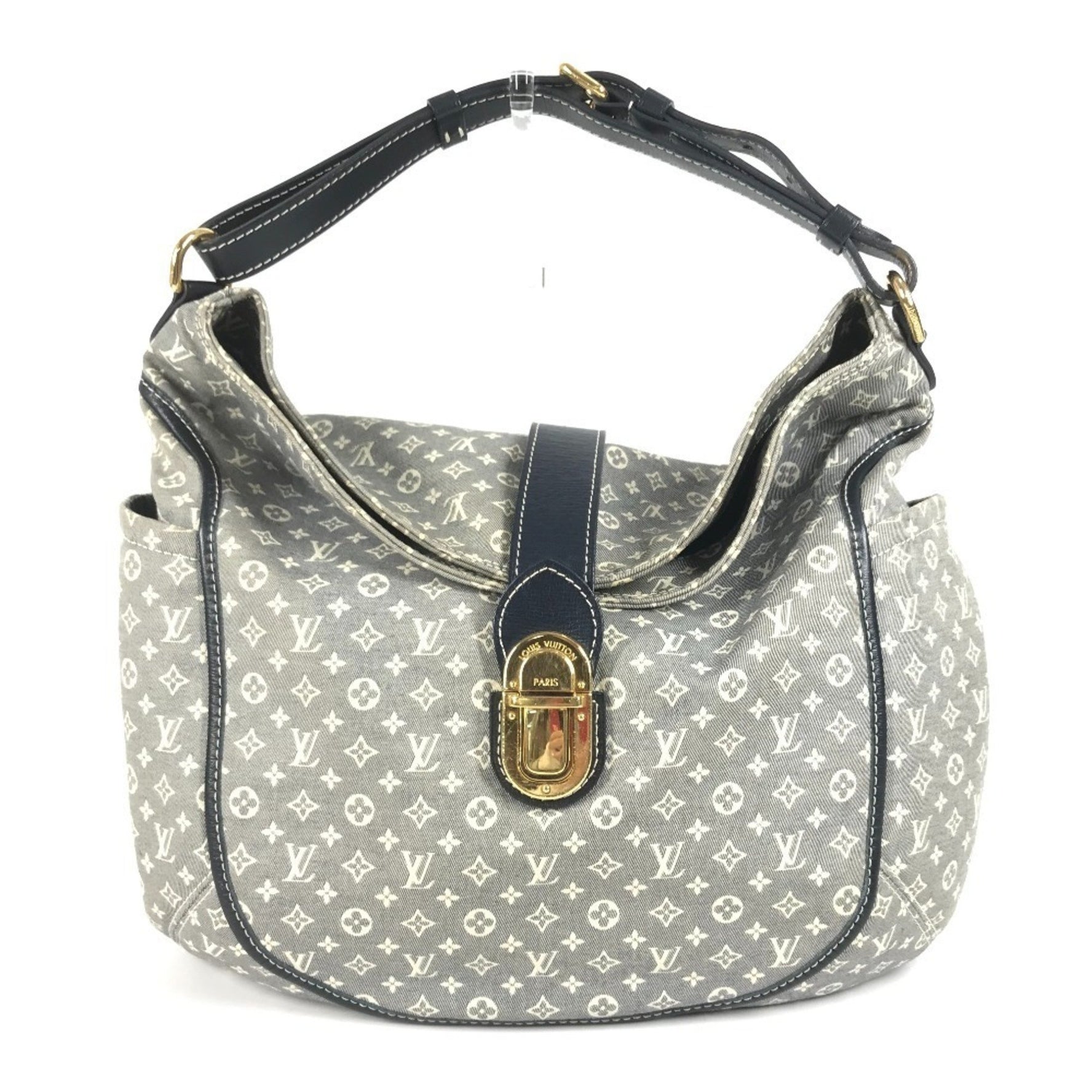 LOUIS VUITTON Monogram Idylle Romance Shoulder Bag, Idylle, Ankle, Navy