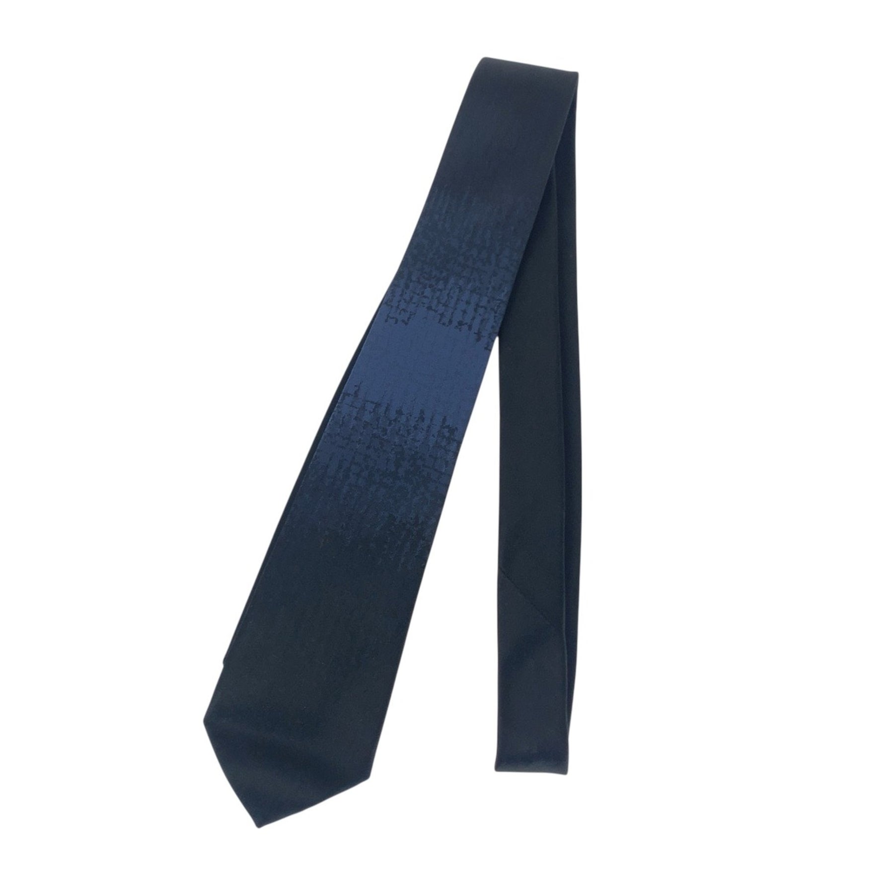 BOTTEGA VENETA Blue Silk Tie