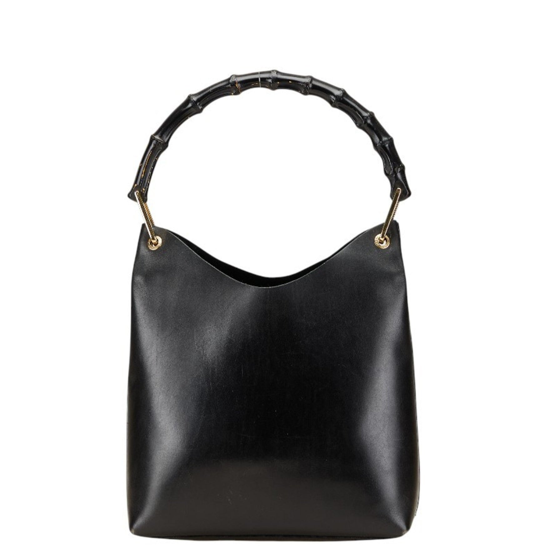 Gucci Bamboo Handbag 001 2058 Leather