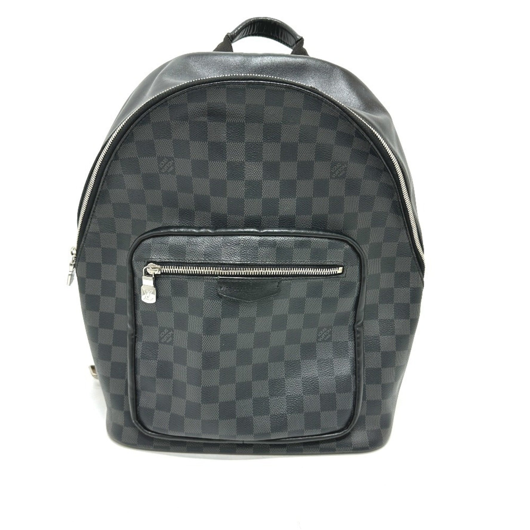 Louis Vuitton Josh Backpack Bag Rucksack Damier Graphite Canvas