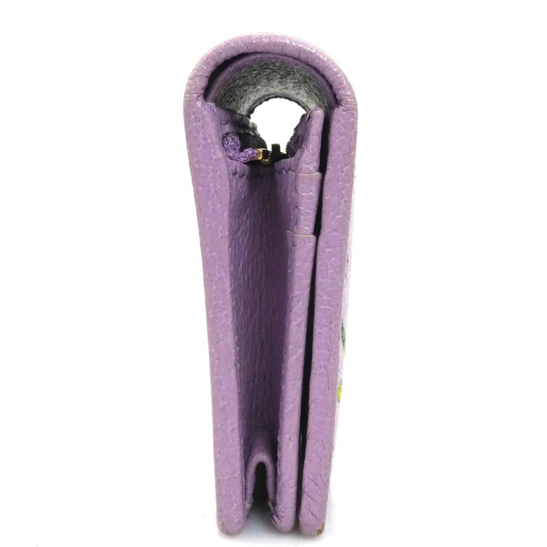 Gucci Flora Canvas and Leather Bifold Wallet in