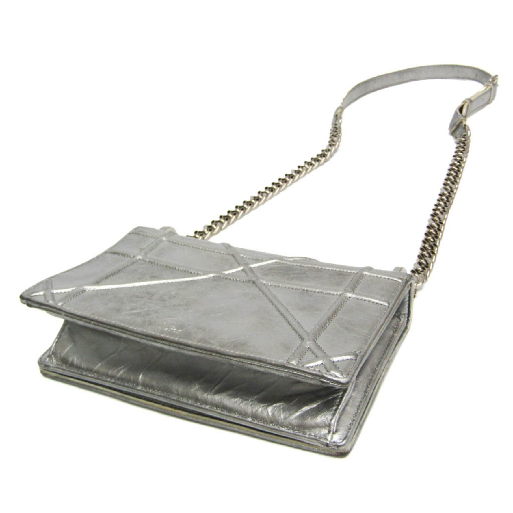 Christian Dior Diorama Chain Shoulder Bag Leather Shoulder Bag