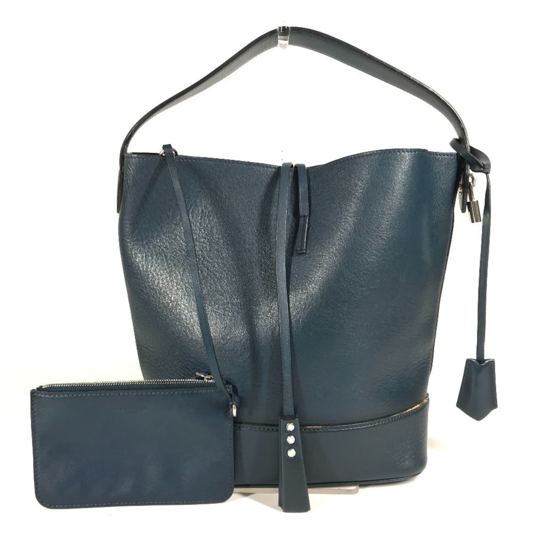 LOUIS VUITTON Cuir Nuance Shoulder Bag with Pouch, Unisex, Leather