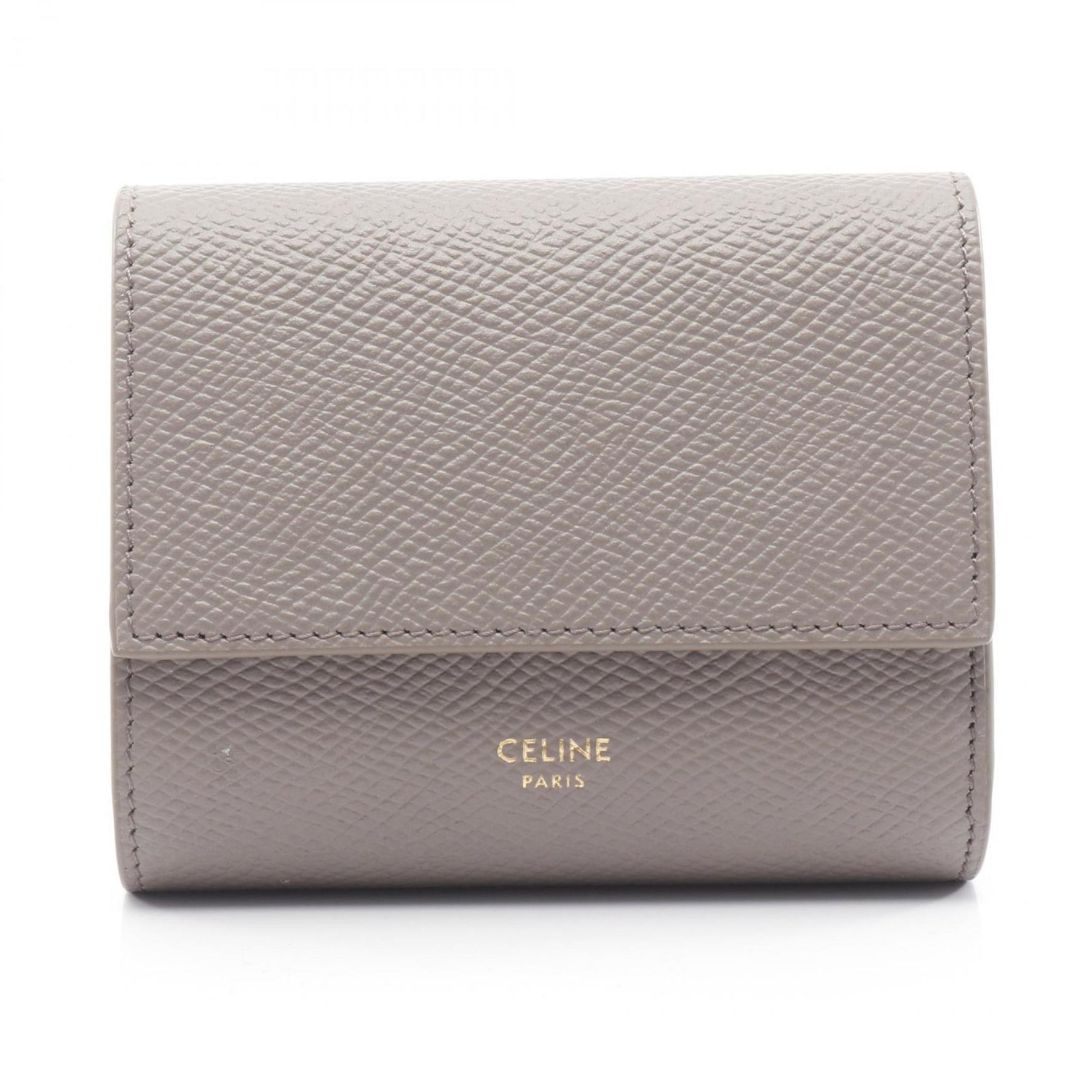 Celine Small Trifold Wallet, Leather