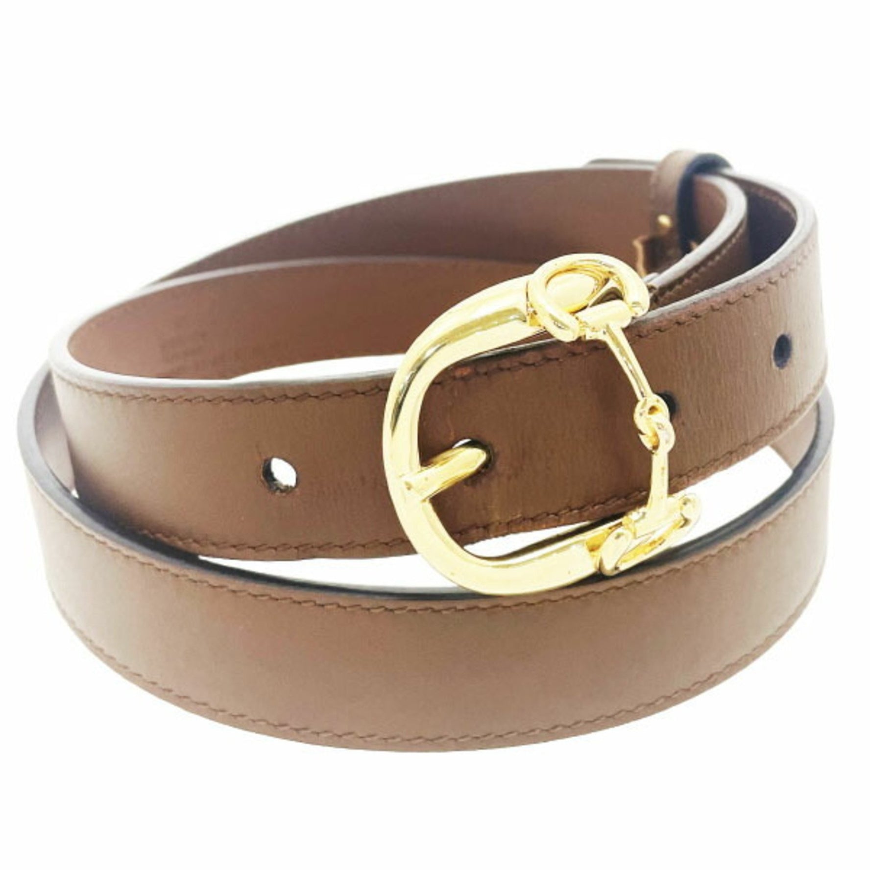 Gucci Belt Horsebit Leather Size
