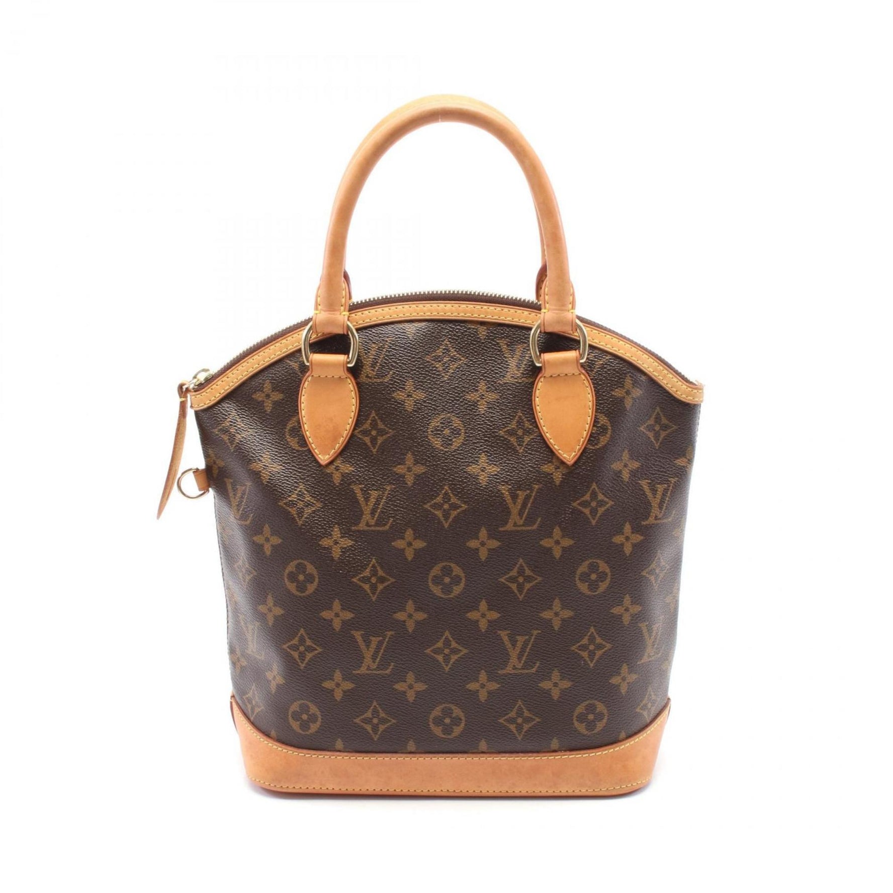 Louis Vuitton Lockit Handbag Coated Canvas Leather Monogram