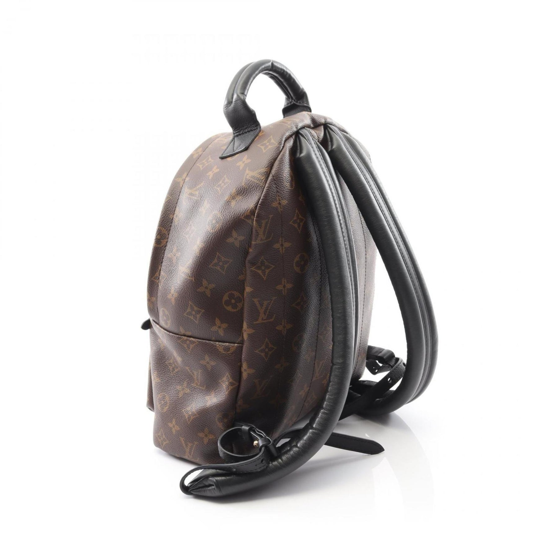 Louis Vuitton Palm Springs Backpack MM Monogram Coated Canvas and Leather Backpack