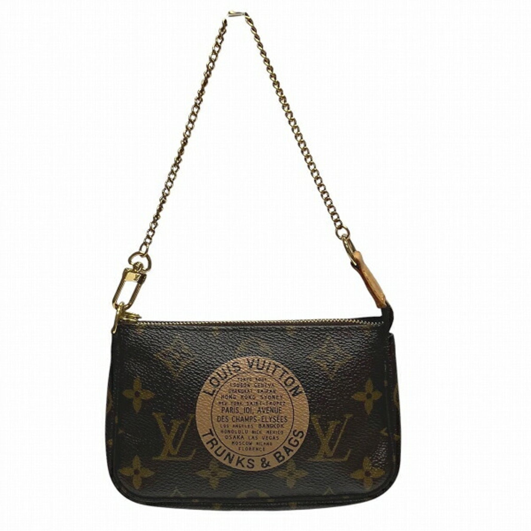 Louis Vuitton Monogram T&B Mini Pochette Accessoires M60153 Pouch Bag Handbag Women's