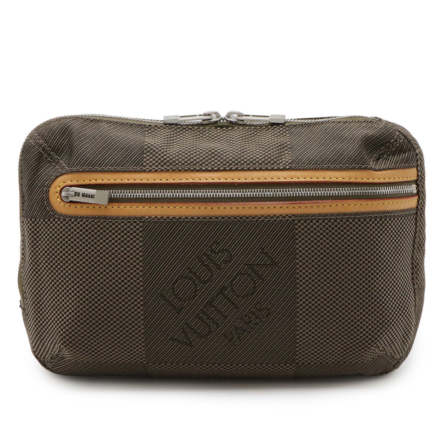 Louis Vuitton Damier Geant Arche Body Bag, Shoulder Waist Tail Khaki