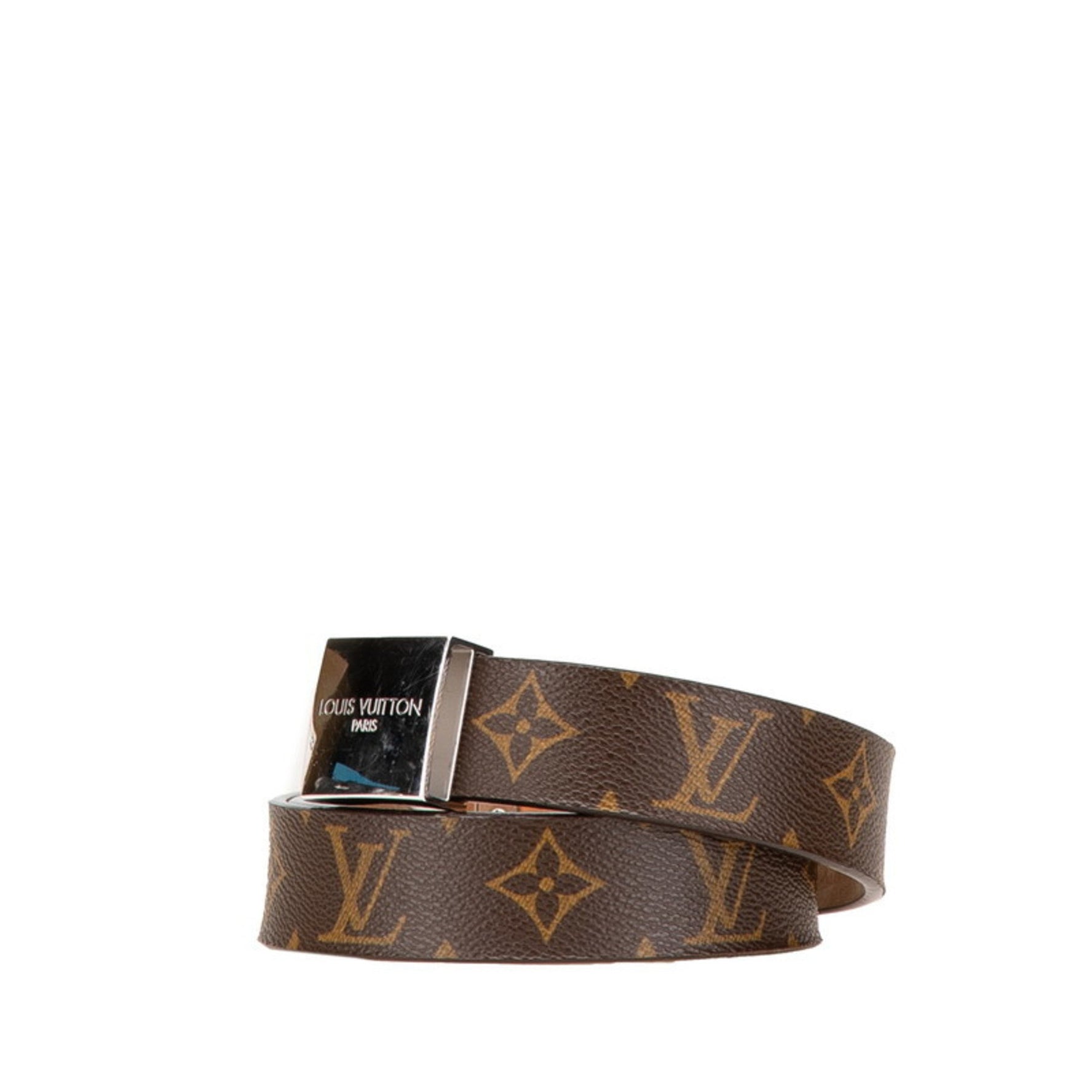 Louis Vuitton Monogram Santur Carre Belt, Size: 80 (32), Leather