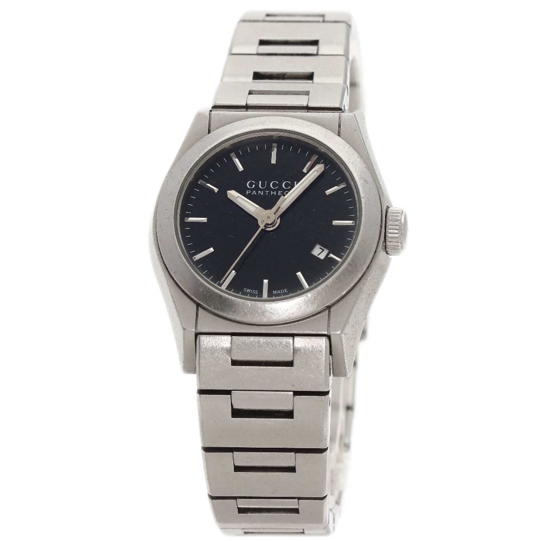 Gucci 115.5 Pantheon Watch Stainless Steel SS Ladies GUCCI