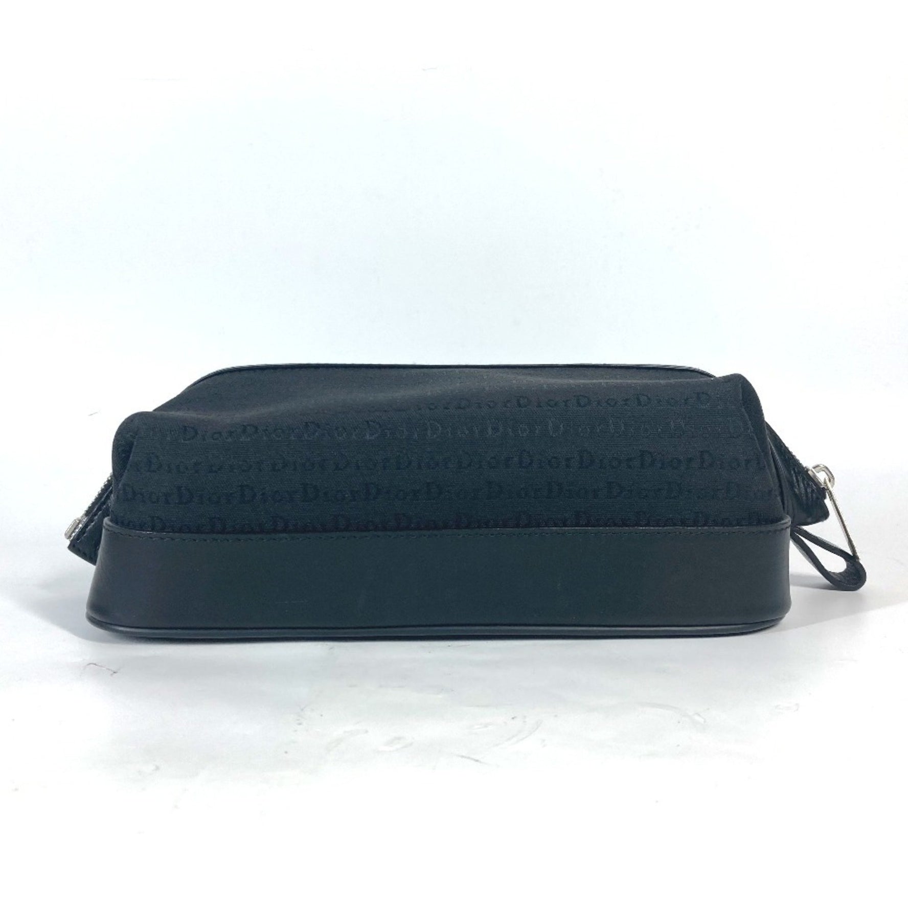 Christian Dior Dior Second Bag Pouch Canvas Leather Men Women