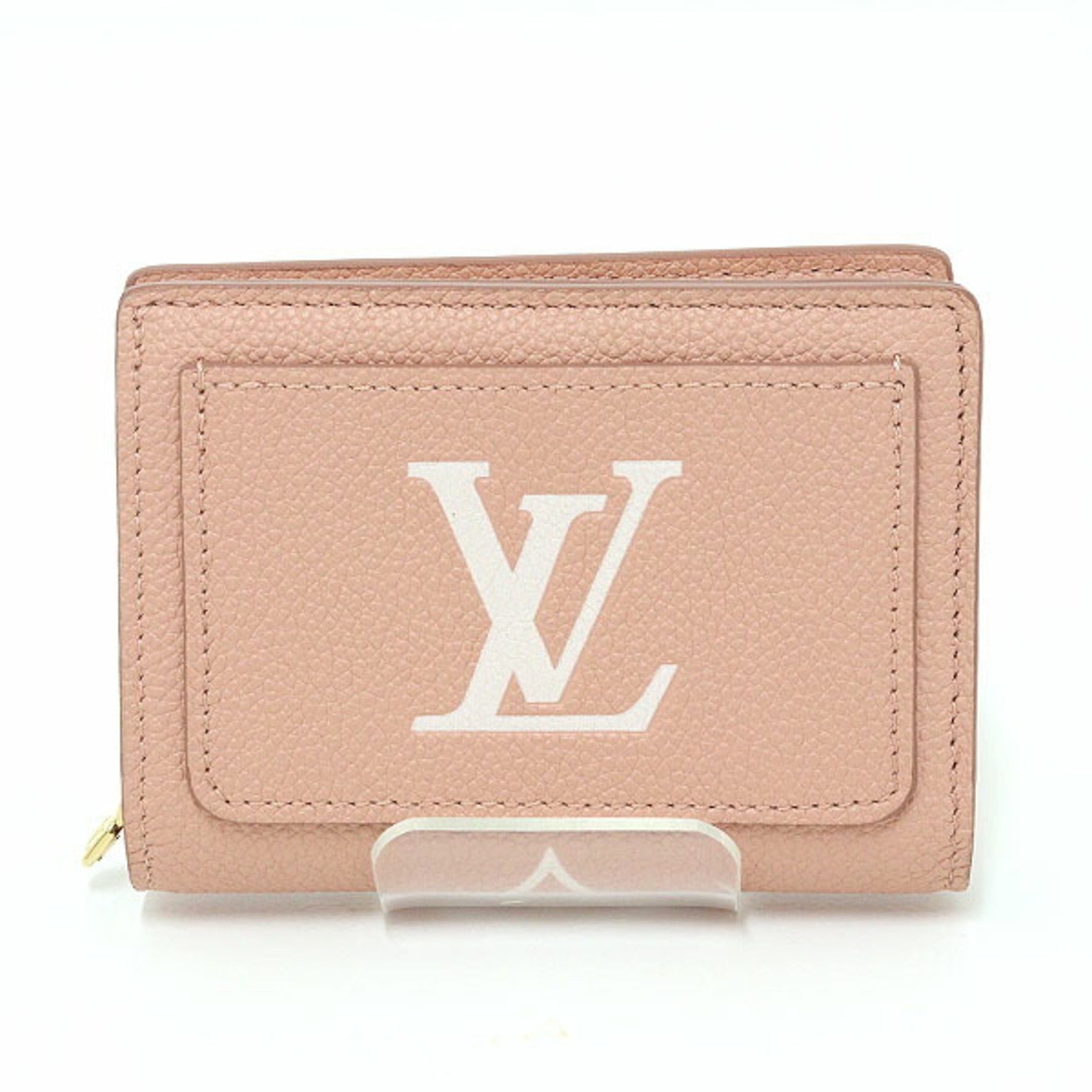Louis Vuitton Portefeuille-K Monogram Empreinte Leather Pink Small Wallet LV