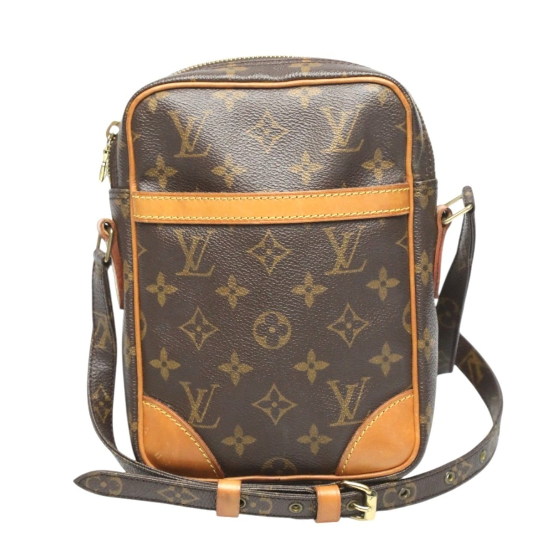 Louis Vuitton Shoulder Bag Monogram Danube Canvas