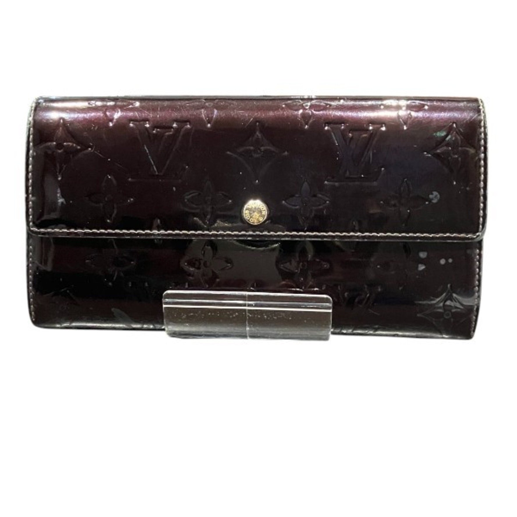 Louis Vuitton Vernis Portefeuille Sarah M90152 Long Wallet for Women
