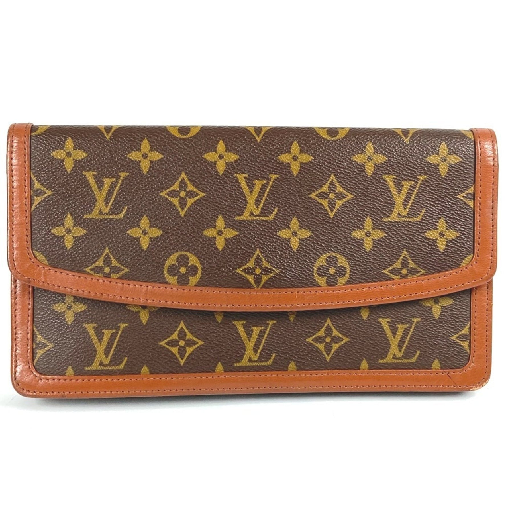 LOUIS VUITTON Monogram Pochette Dame GM Bag, Pouch, Second Clutch Canvas, Men's and