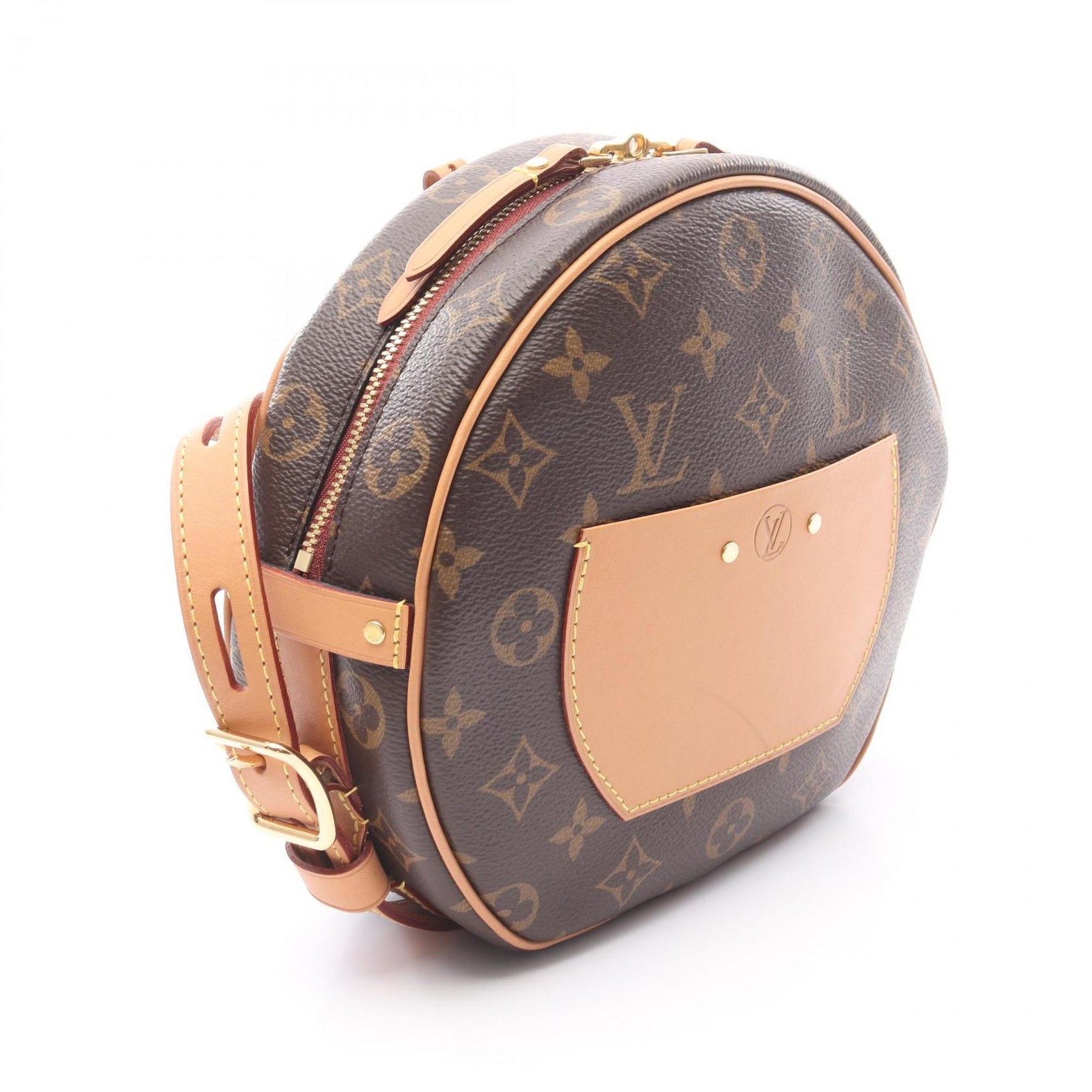 Louis Vuitton Boite Chapeau Souple MM Shoulder Bag, Coated Canvas and Leather, Monogram