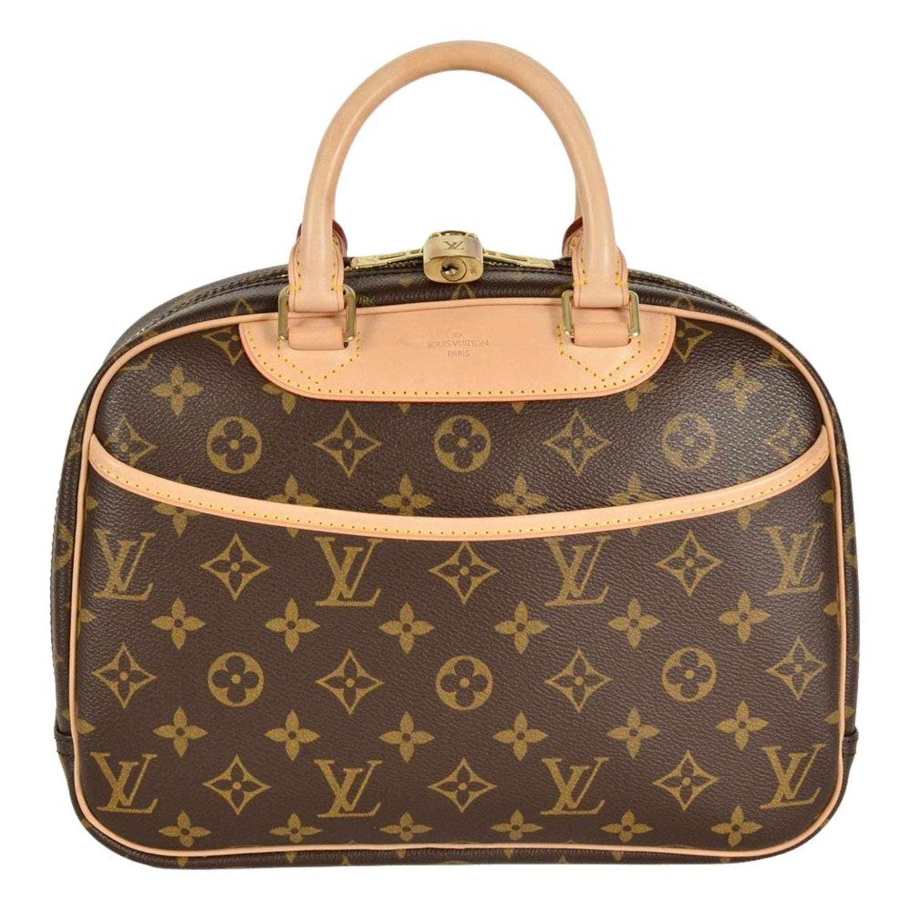 Louis Vuitton Trouville Handbag Canvas