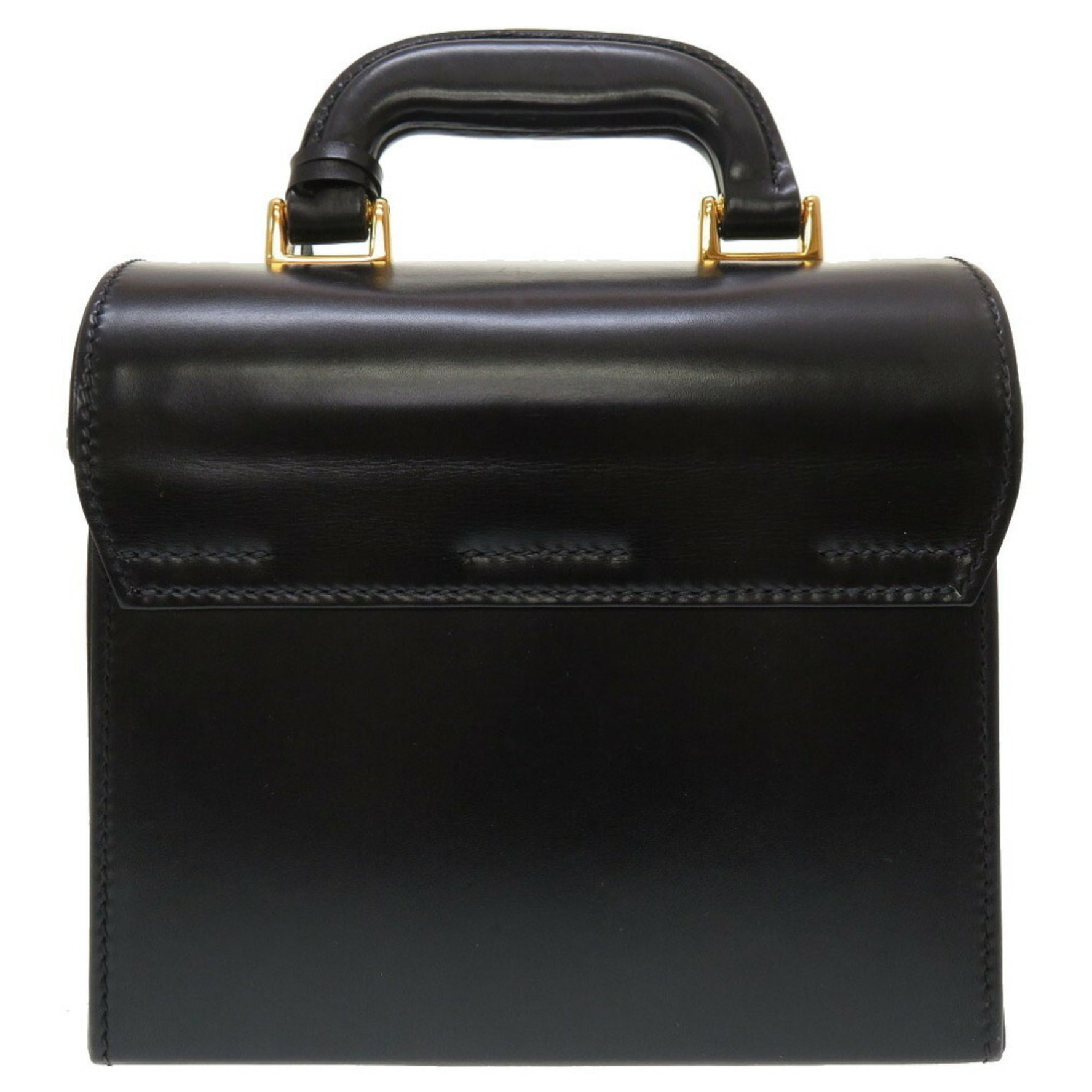 Gucci Ladylock Leather 000 01 0246 Vanity Bag Handbag 0044