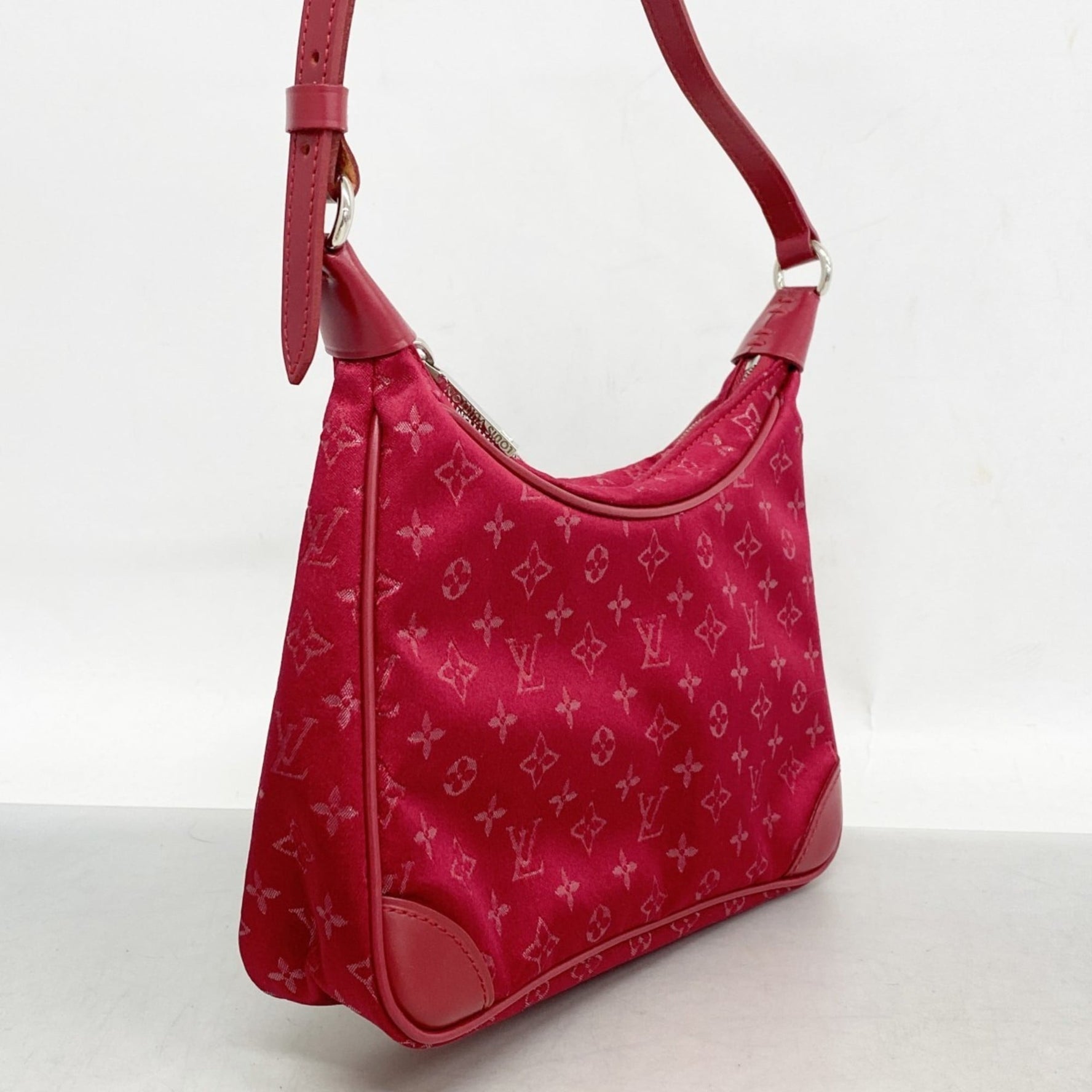 Louis Vuitton Monogram Satin Little Boulogne Handbag