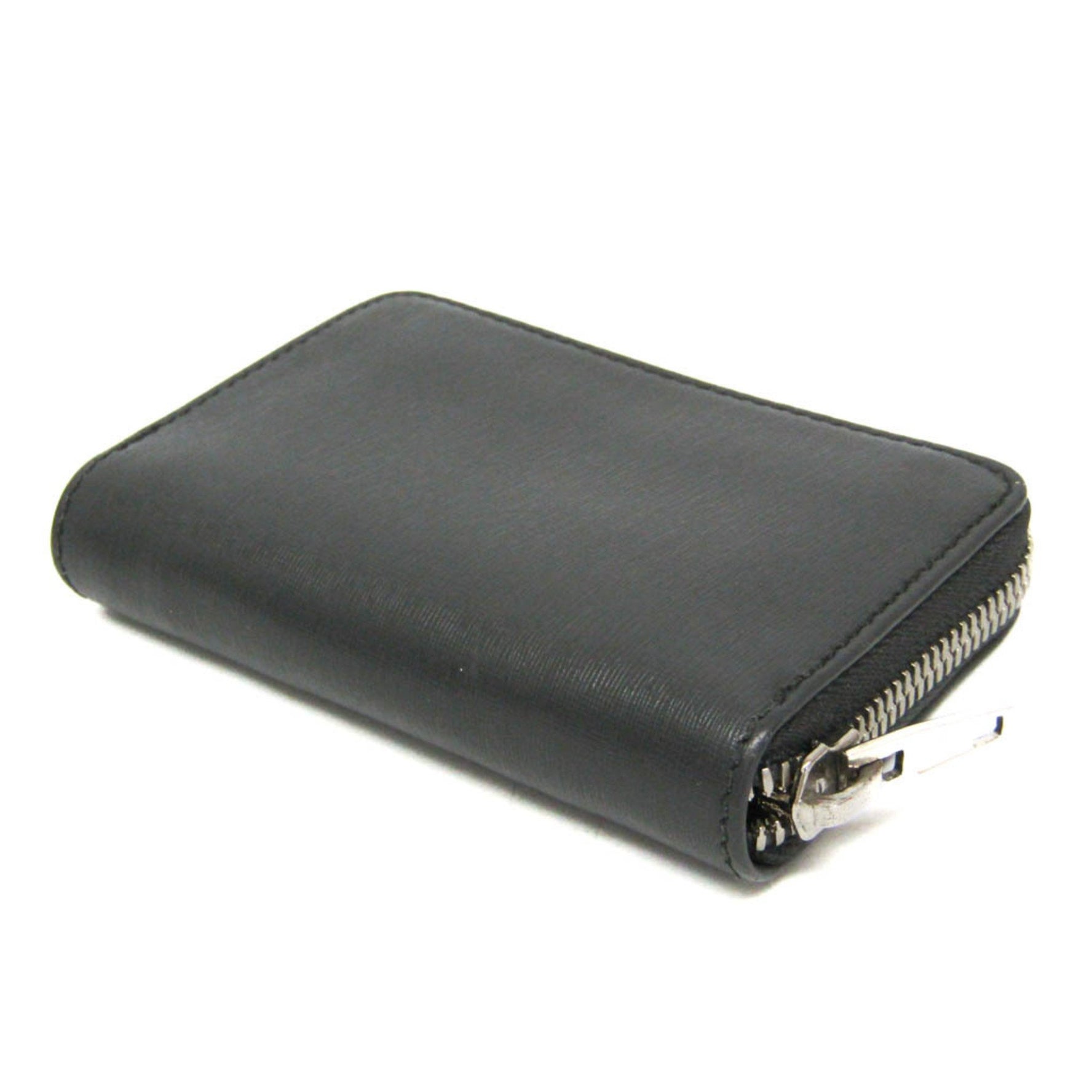 Balenciaga Women's Leather Coin Purse/coin Case Dark Gray