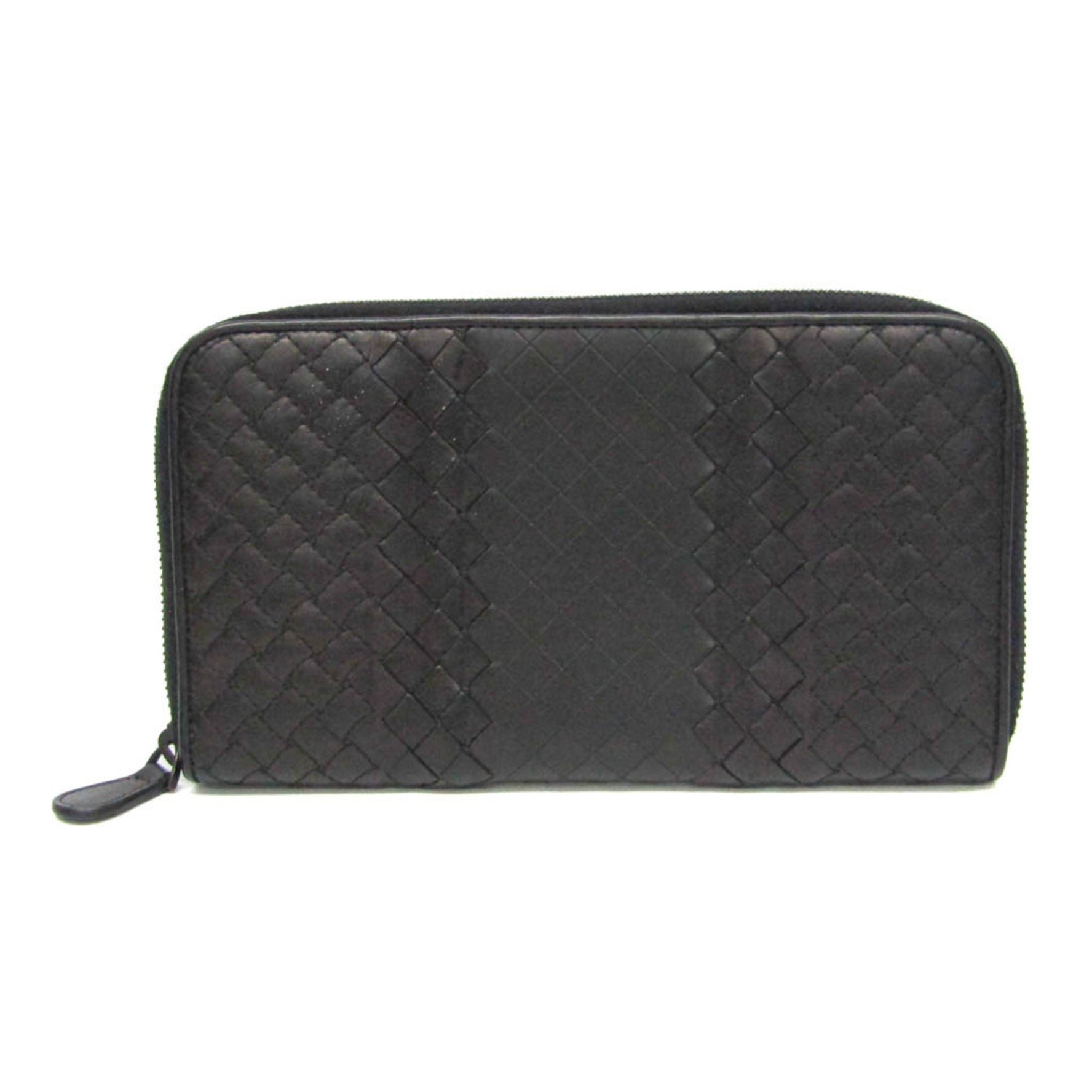 Bottega Veneta Intrecciato Leather Long Wallet (bi-fold)