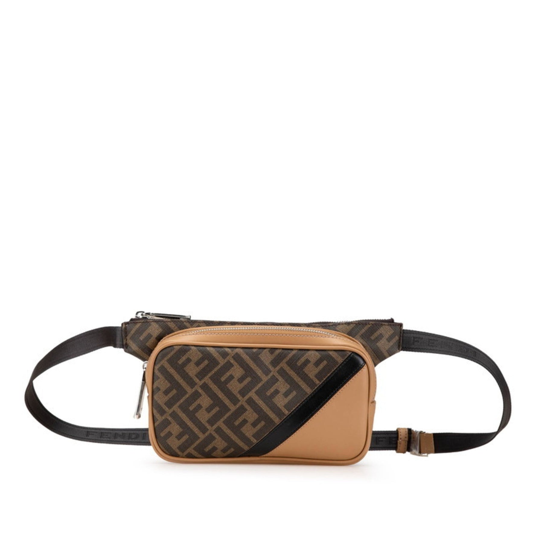 Fendi Zucca body bag/waist bag leather