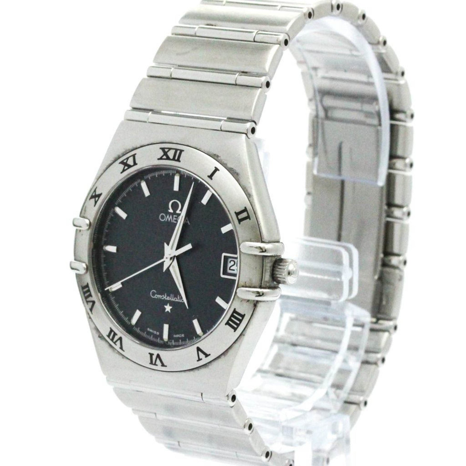 Polished OMEGA Constellation Stainless Steel Quartz Mens Watch 1512.40 BF580538