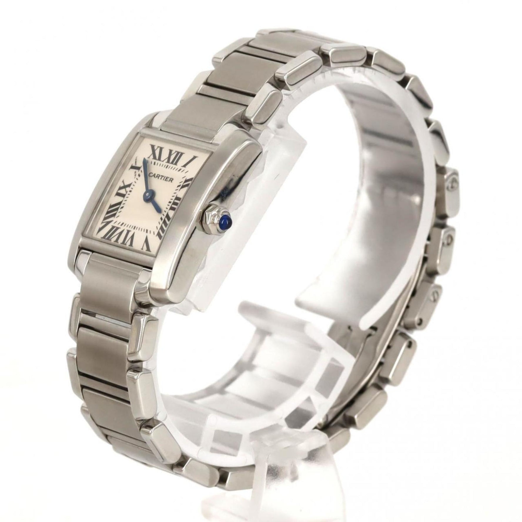 Cartier Tank Francaise SM W51008Q3 SS Wristwatch Quartz