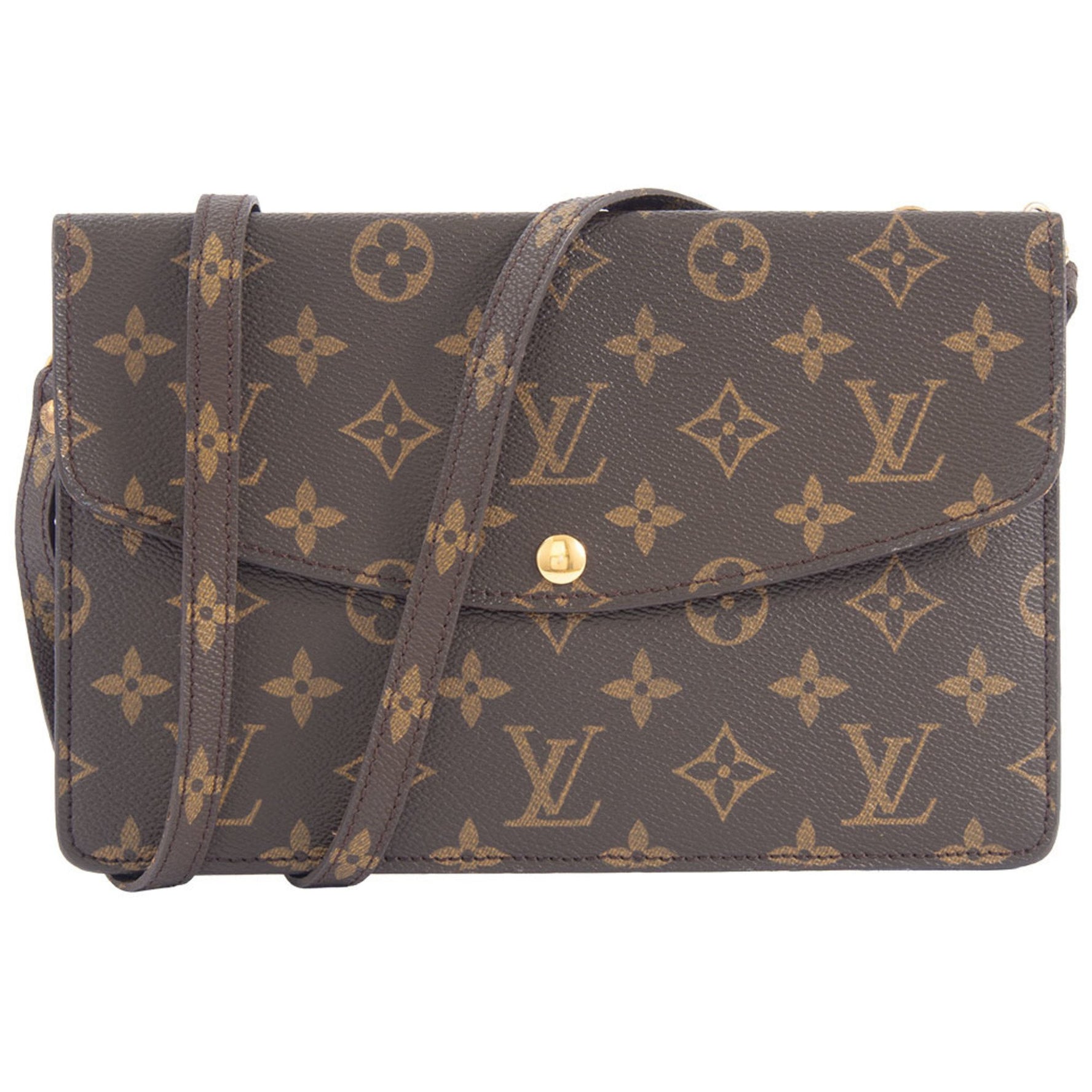 Louis Vuitton Double Labatt Shoulder Bag Monogram Canvas