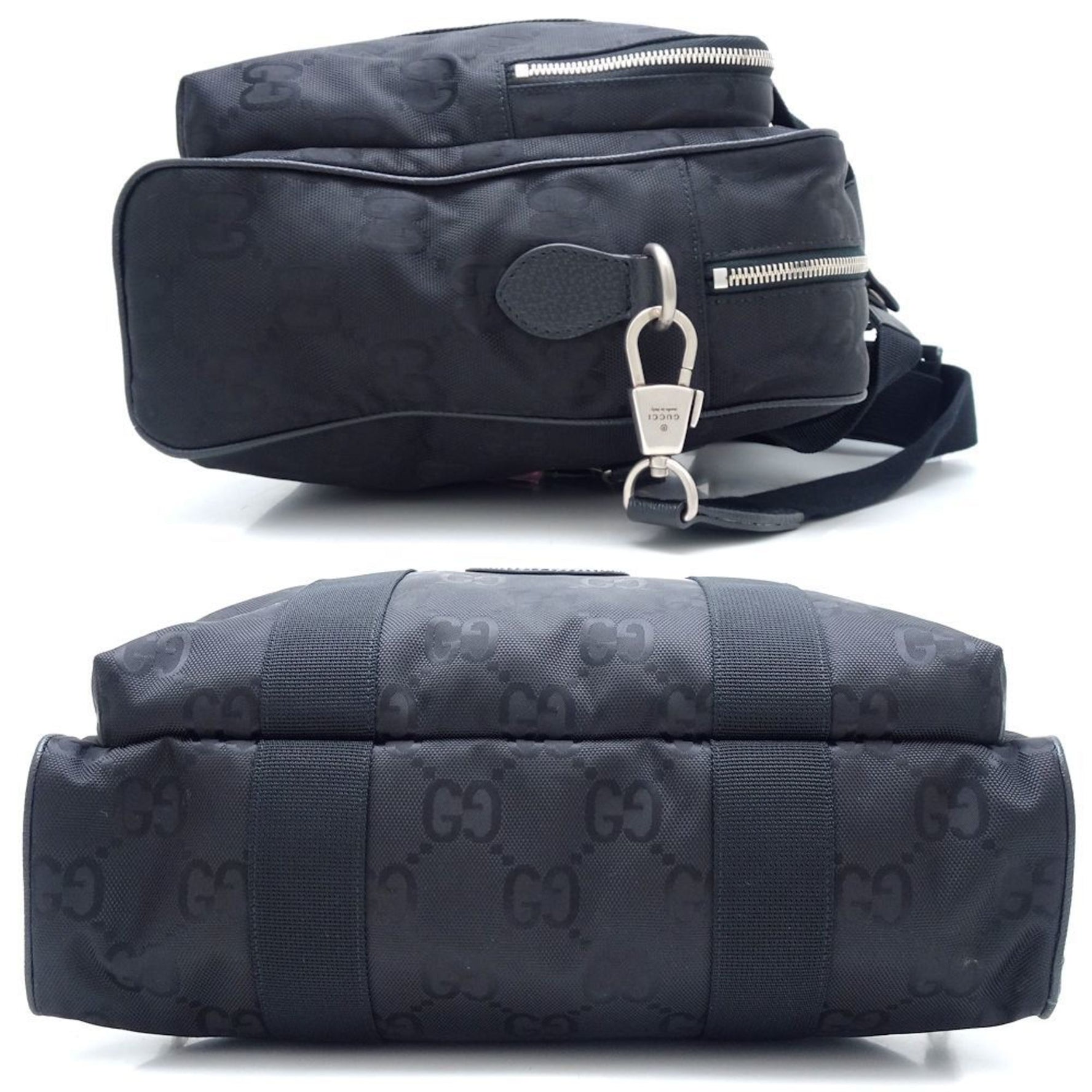 GUCCI Bag 2Way Off the Grid Nylon Black