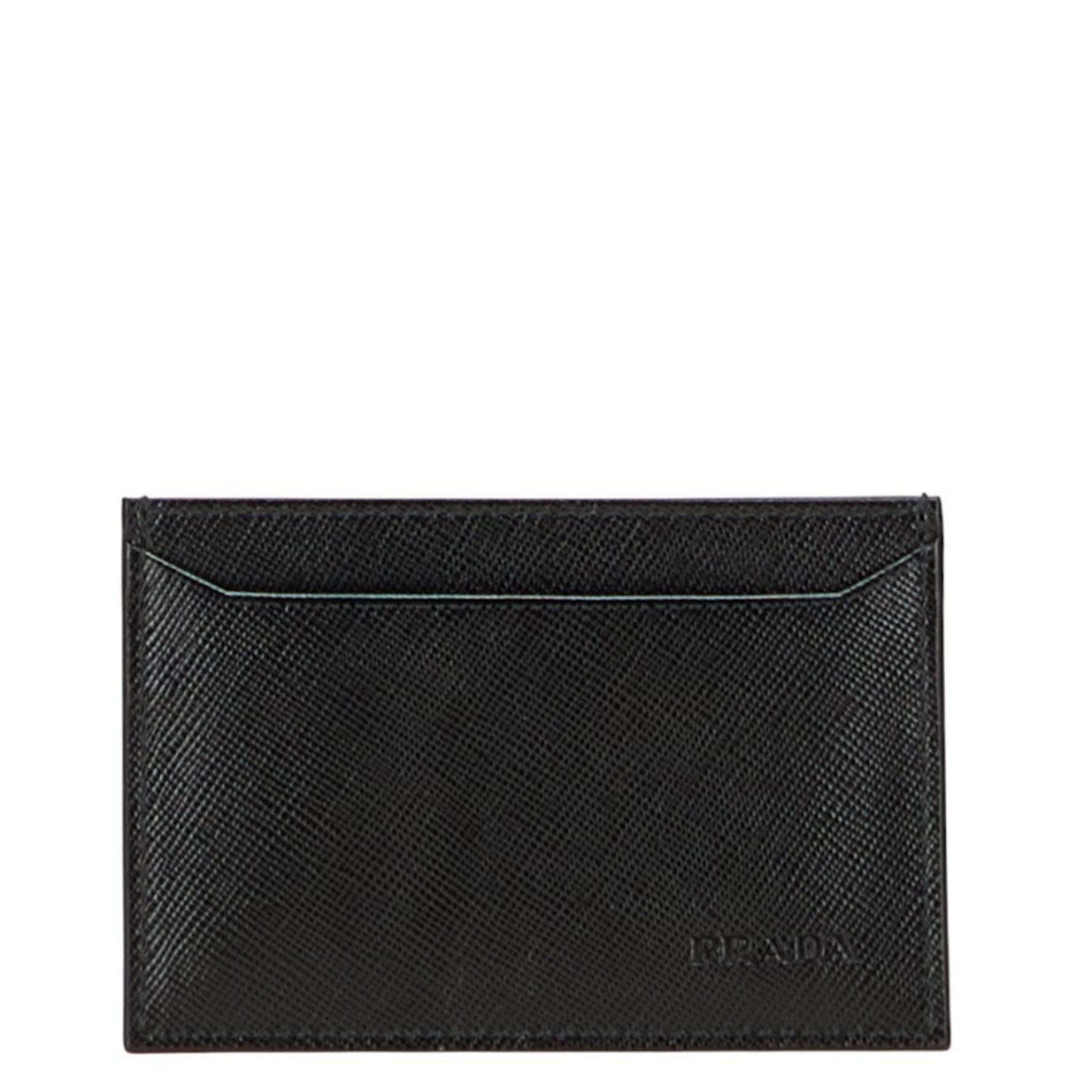 Prada Business Card Case in Saffiano Leather