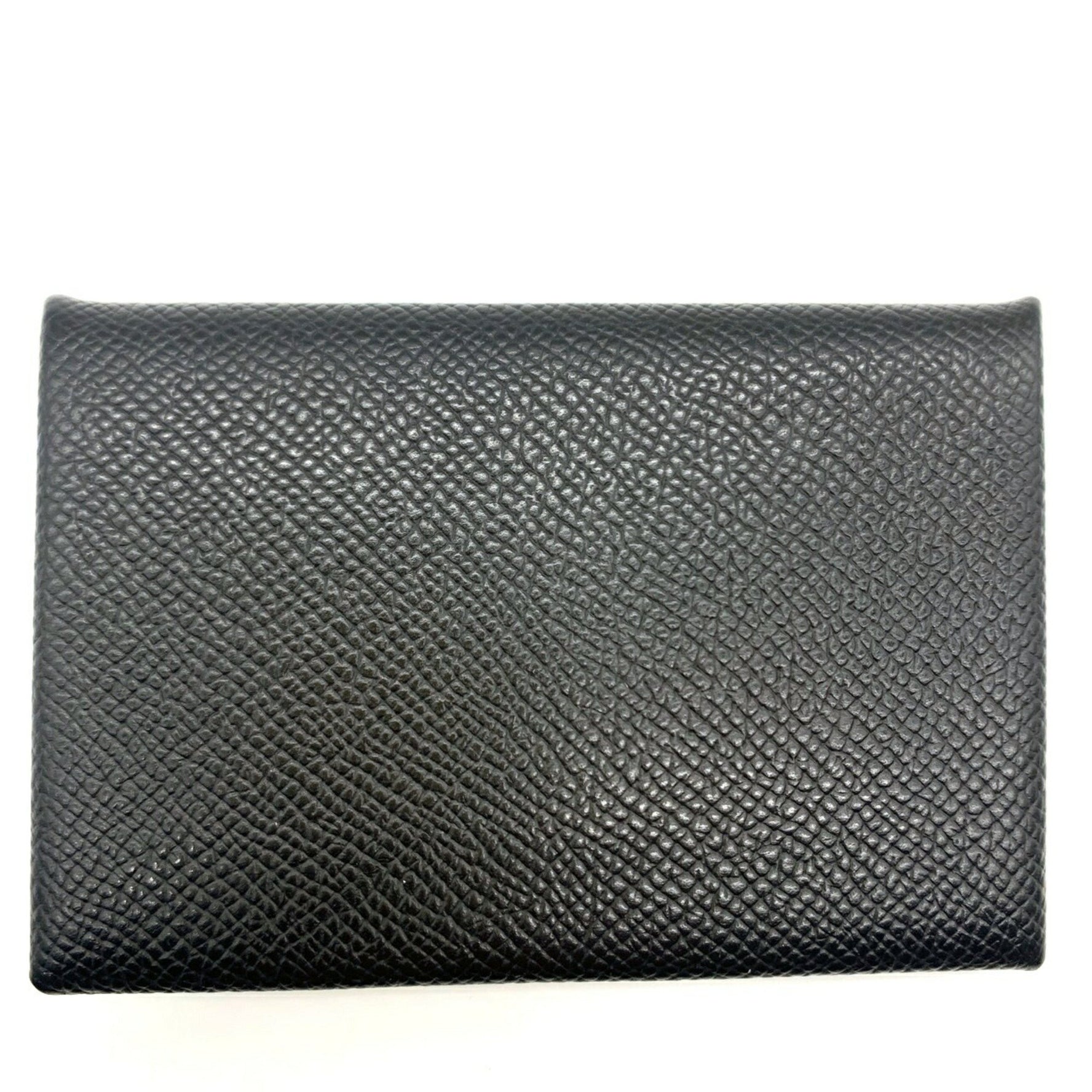 Hermes Business Card Holder/Card Case Calvi Epson U Stamp Holder Wallet/Coin Men's