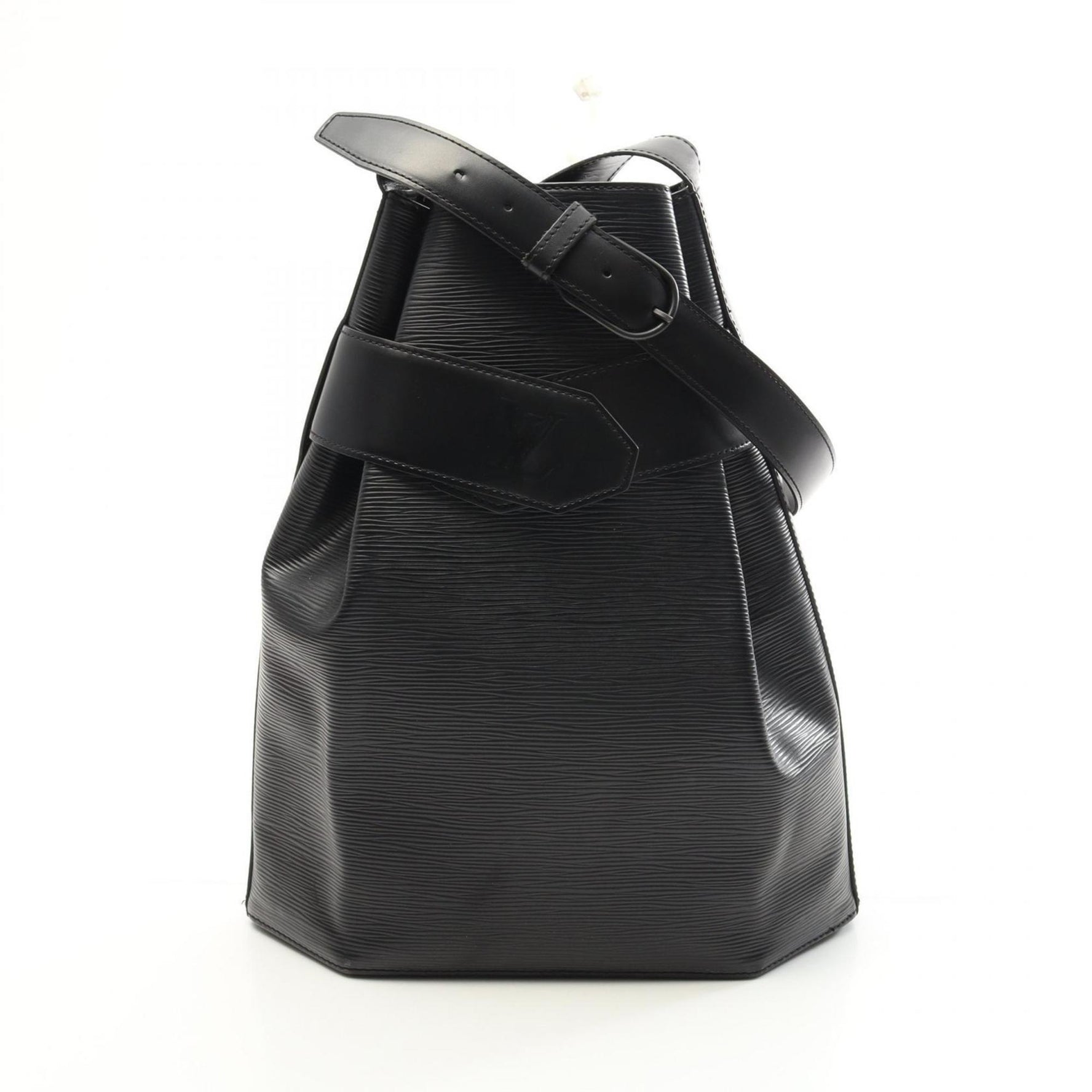 Louis Vuitton Sac de Paul GM Epi Noir Shoulder Bag Leather Black