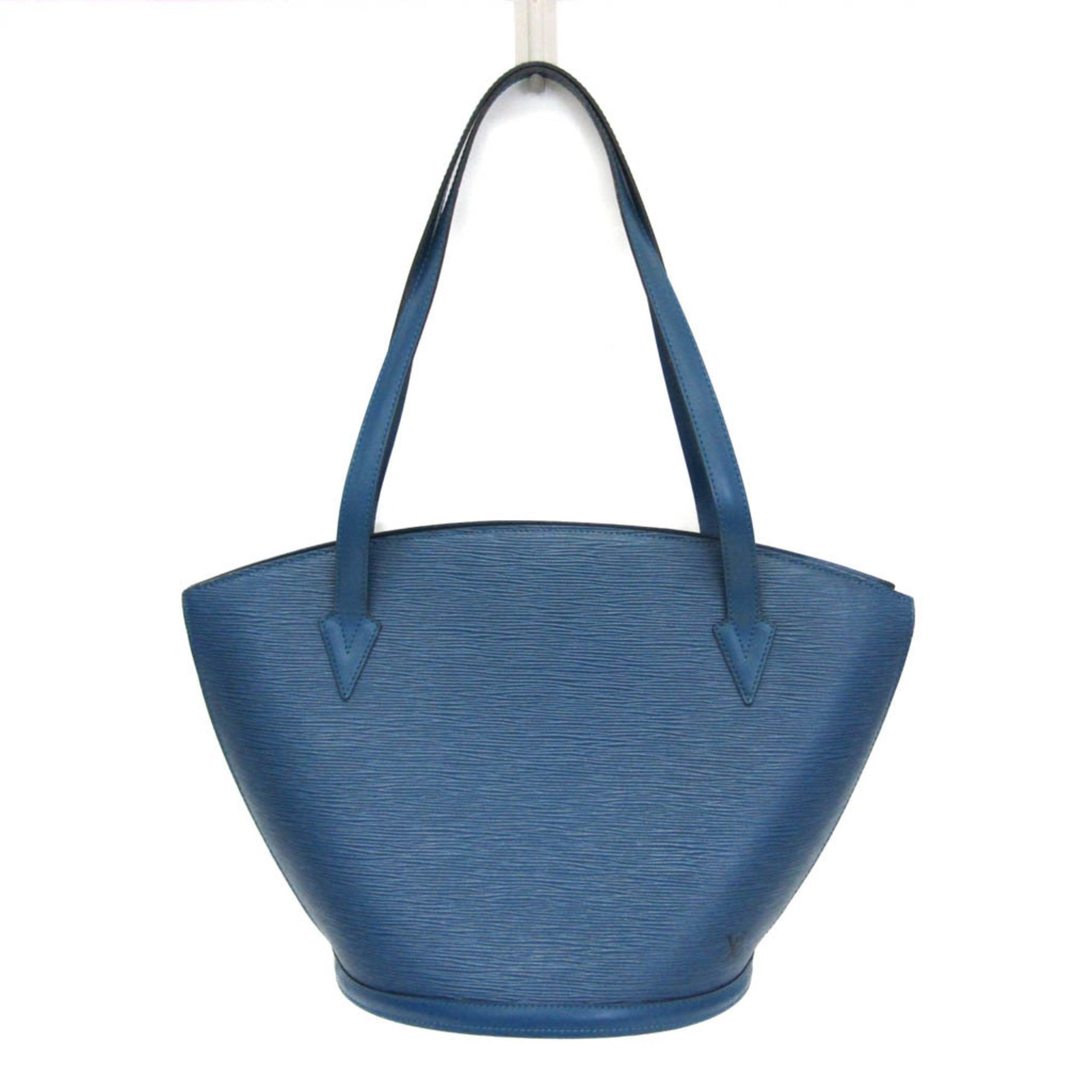 Louis Vuitton Epi Saint-Jacques Shopping Shoulder Bag Toledo Blue