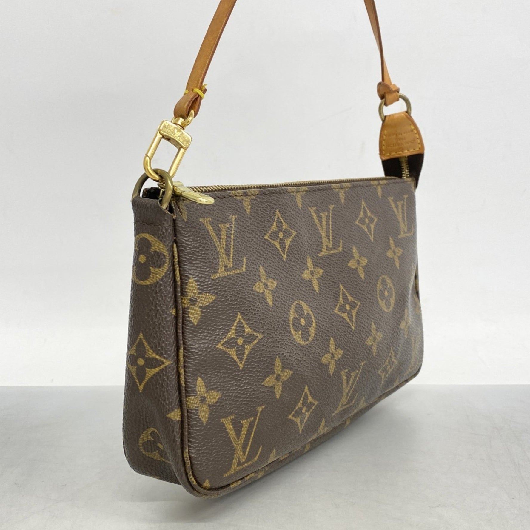 Louis Vuitton Monogram Pochette Accessoires M51980 Brown Women's P1146500