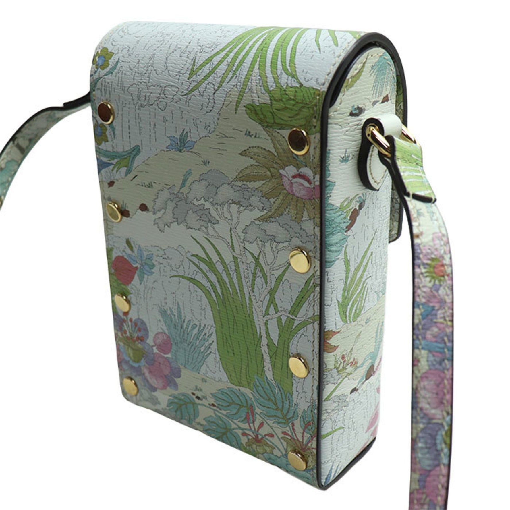 GUCCI Tiger Horsebit 1955 Shoulder Bag Multicolor Animal