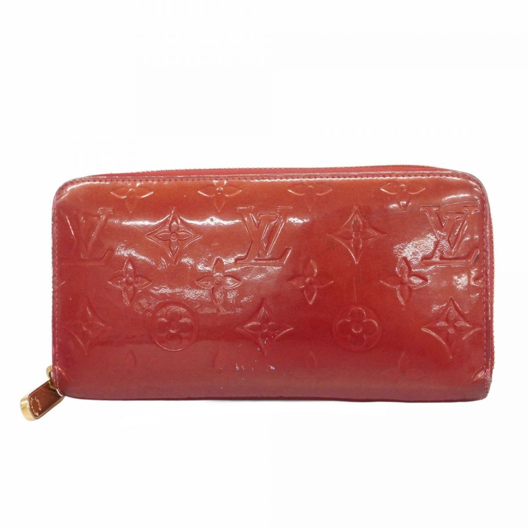Louis Vuitton Vernis Zippy Wallet Pomme d'Amour Long