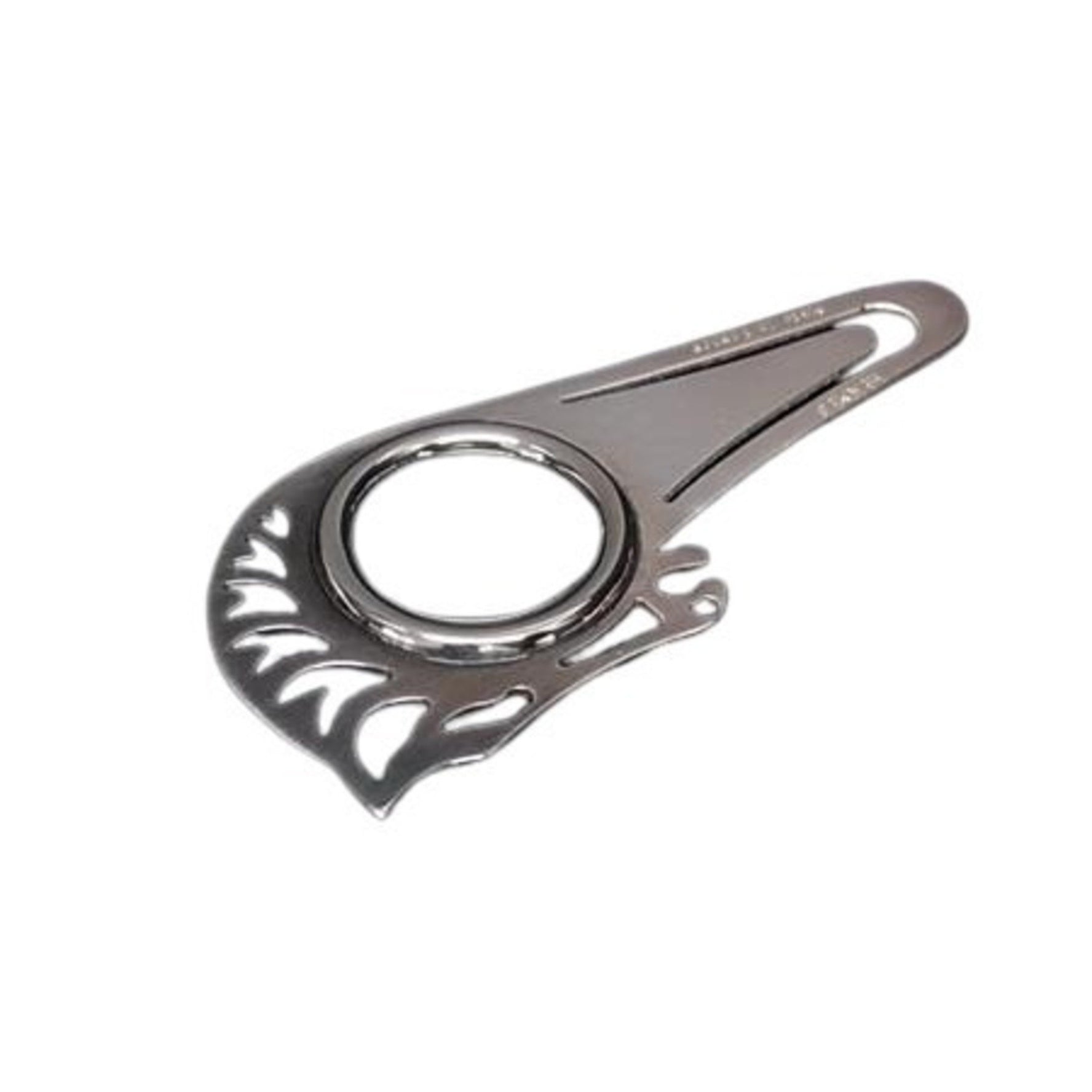 HERMES Cheval Magnifying Glass Bookmark - Silver Metal Horse for Men and Women