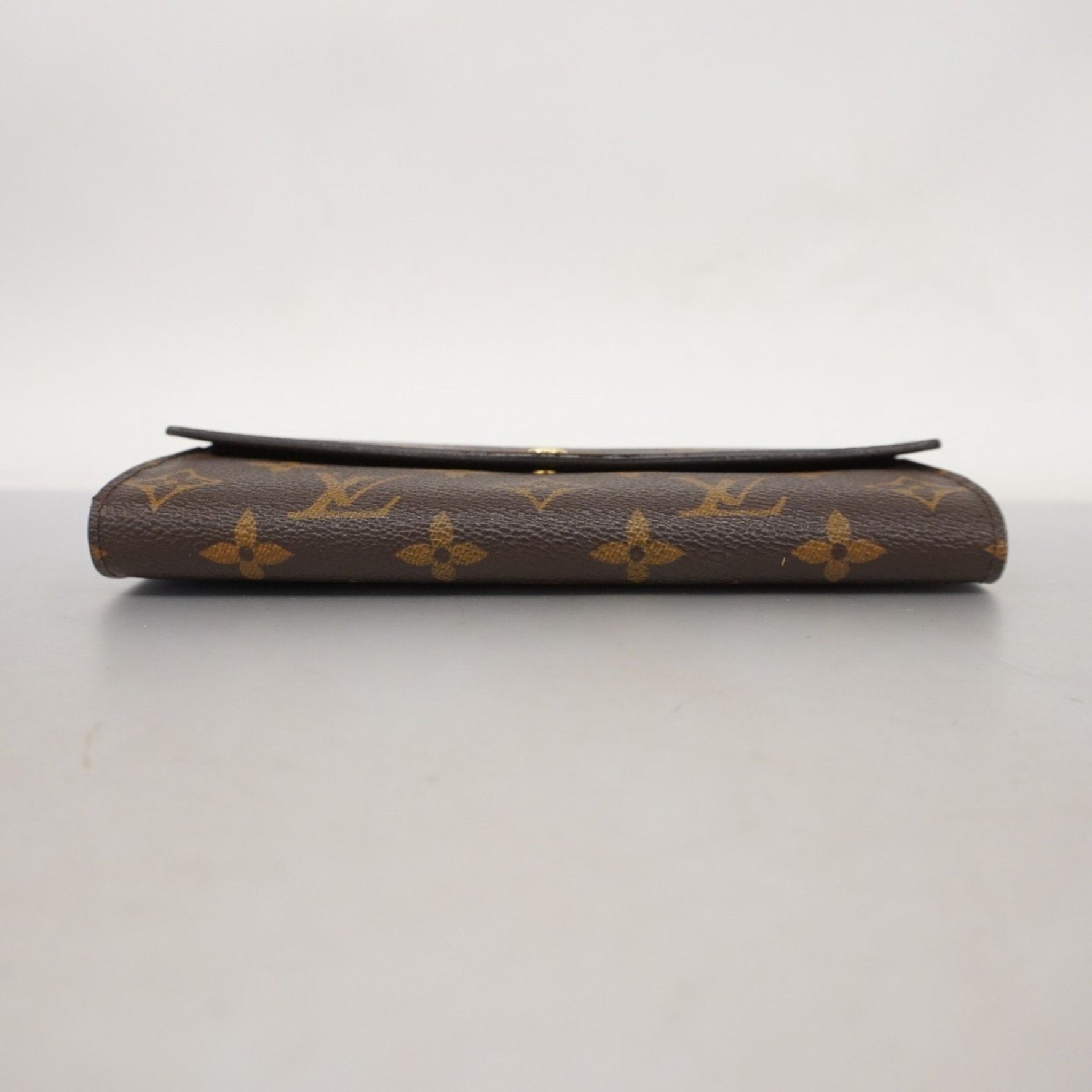 Louis Vuitton Monogram Portefeuille Sarah Long Wallet M61734 Brown Women's