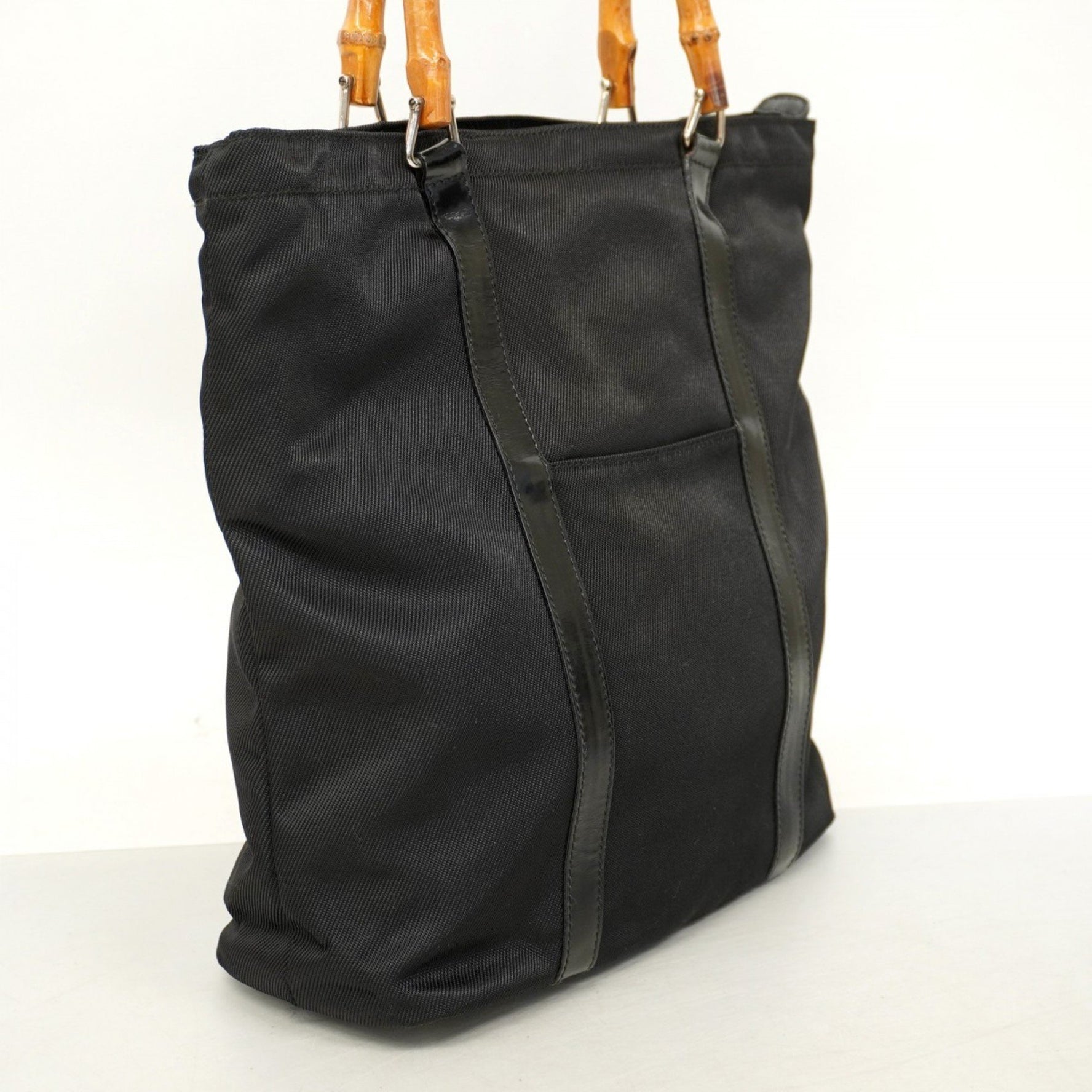 Gucci Bamboo Handbag 000 1998 0508 Nylon