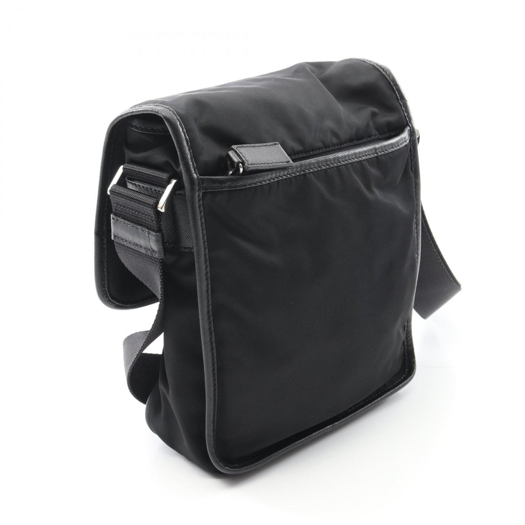 Prada shoulder bag in nylon and Saffiano leather women