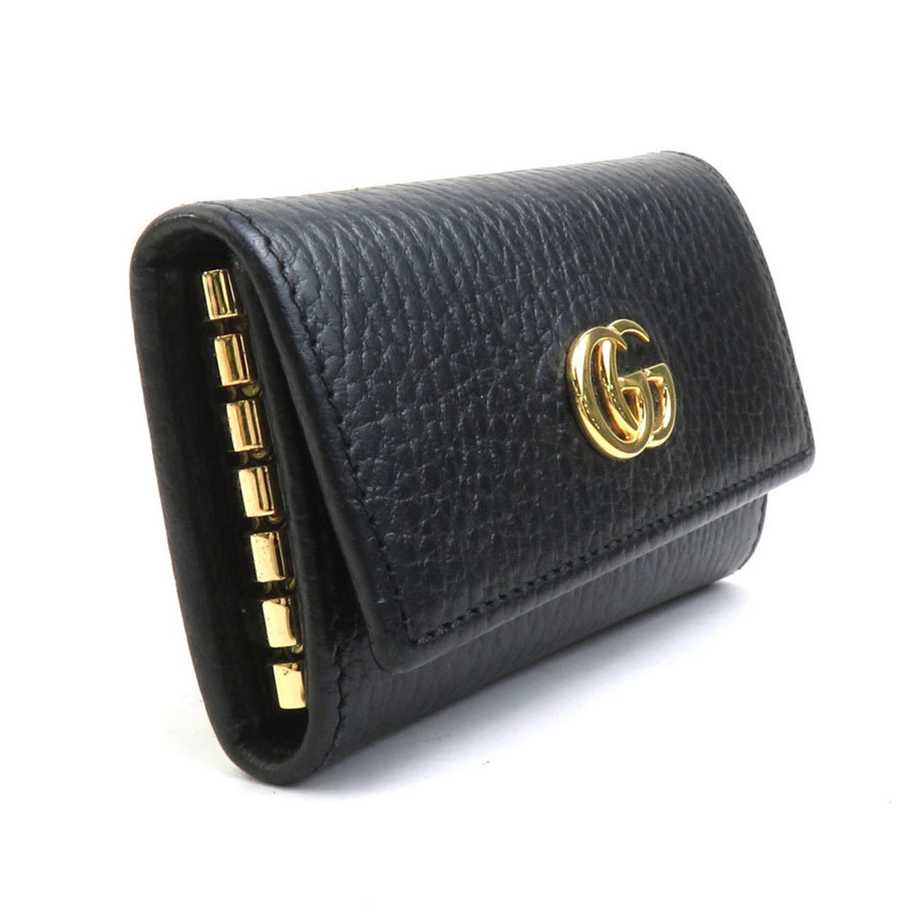 GUCCI GG Marmont Leather Key Case, Accessory, Men's