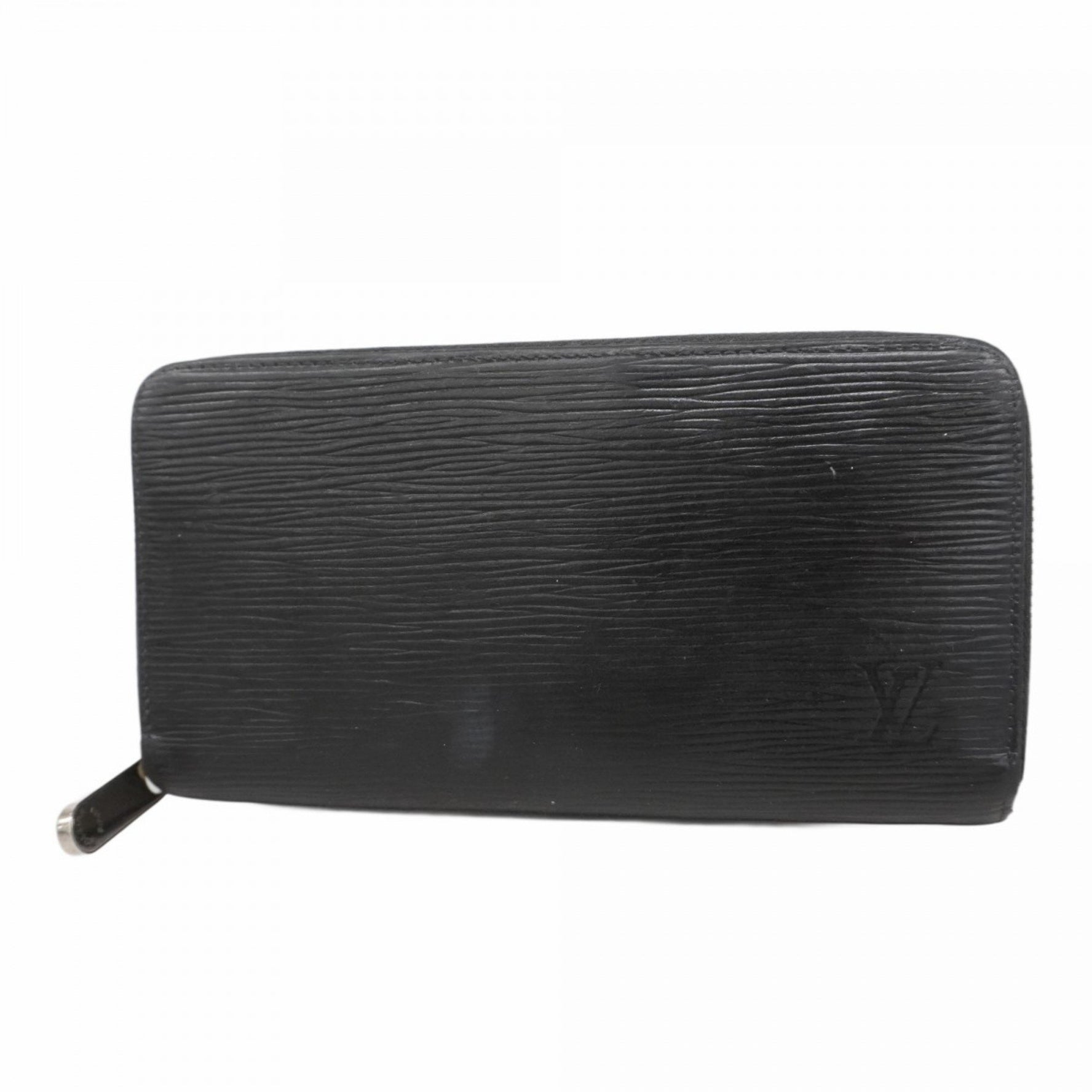 Louis Vuitton Epi Zippy Wallet M60072 Noir Men's Long