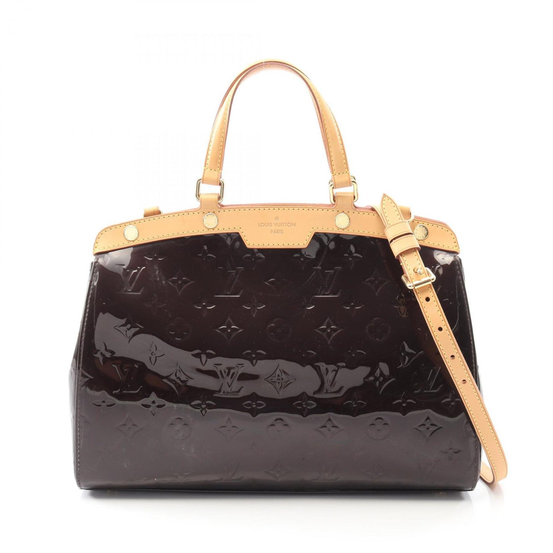 Louis Vuitton Blair MM Handbag, Leather Vernis