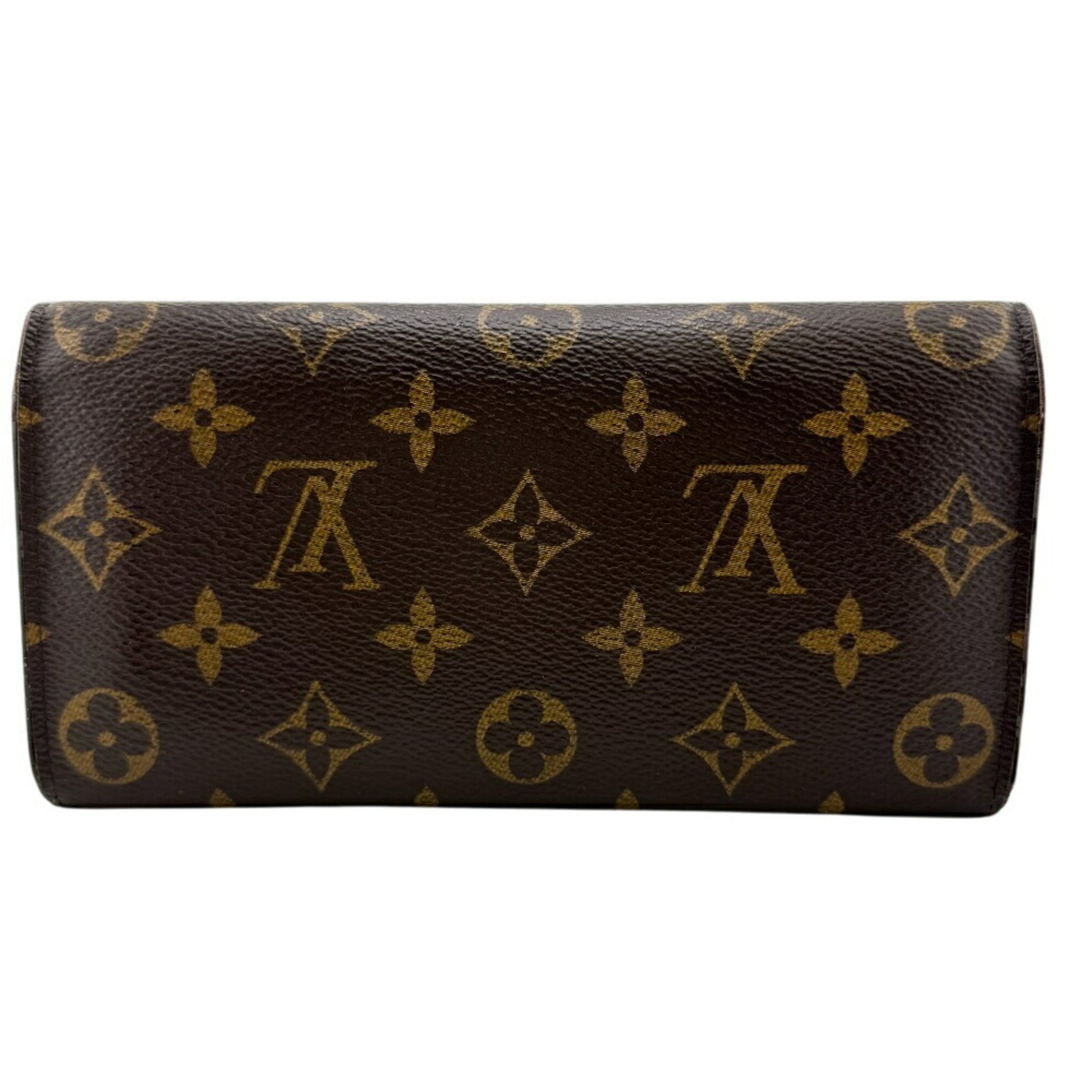 Louis Vuitton Wallet Portefeuille Emily Monogram Long Brown